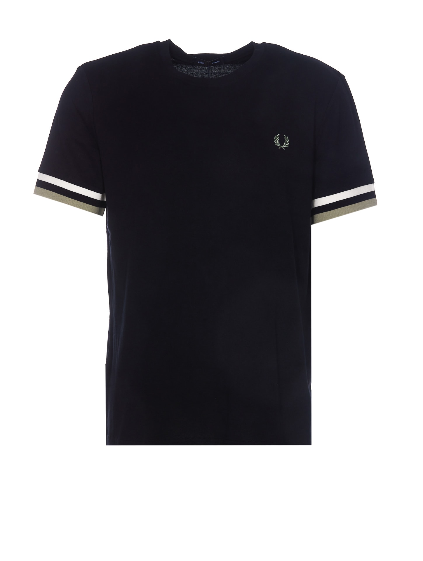 Fred Perry Bold Tipped T-shirt In Navy