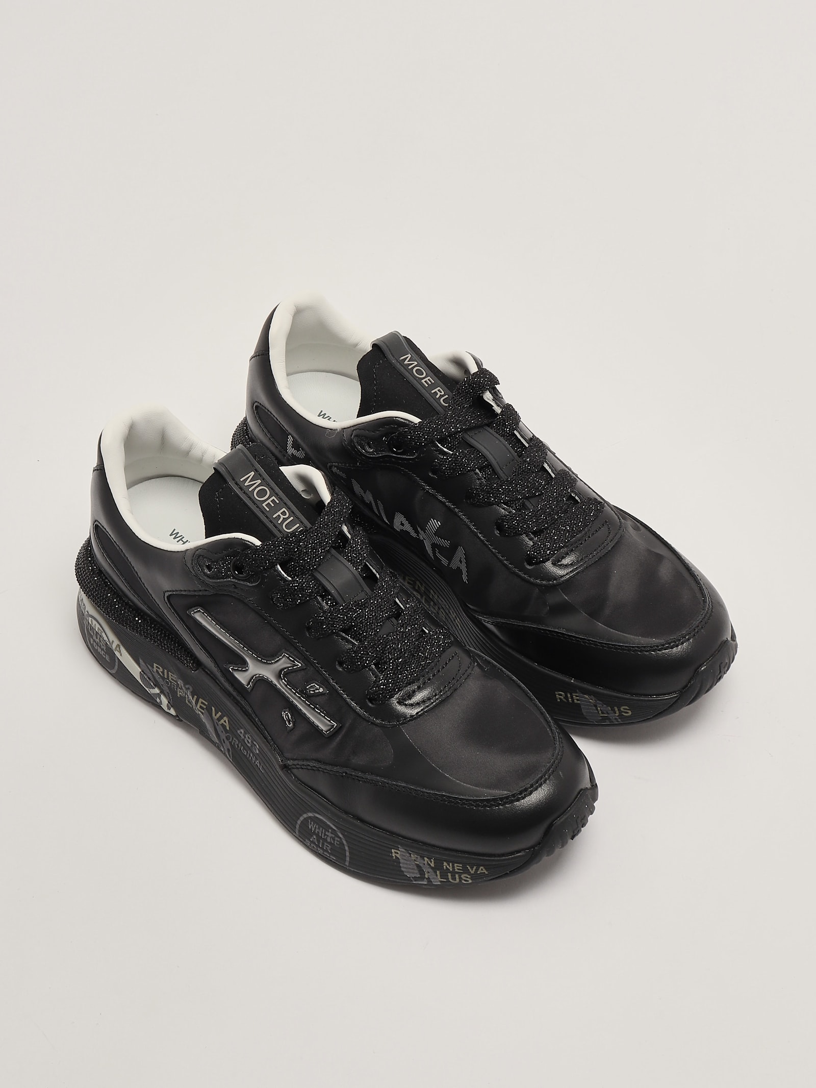 Shop Premiata Moerund Sneaker In Nero