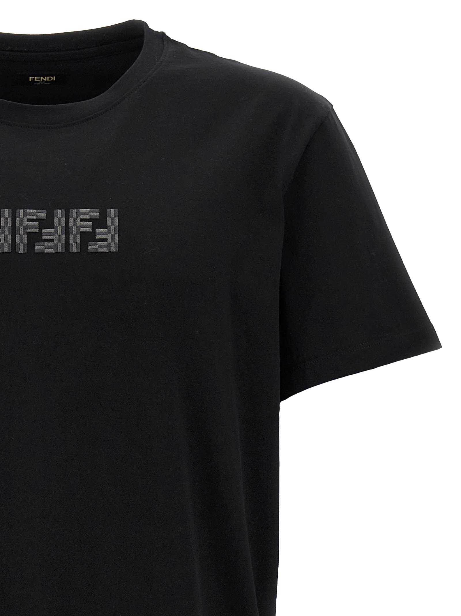 FENDI FF LABYRINTH T-SHIRT 