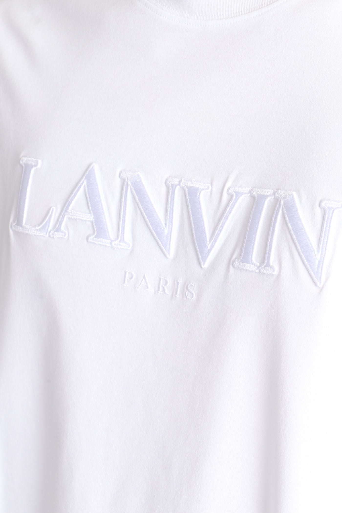 Shop Lanvin T-shirt In White Cotton