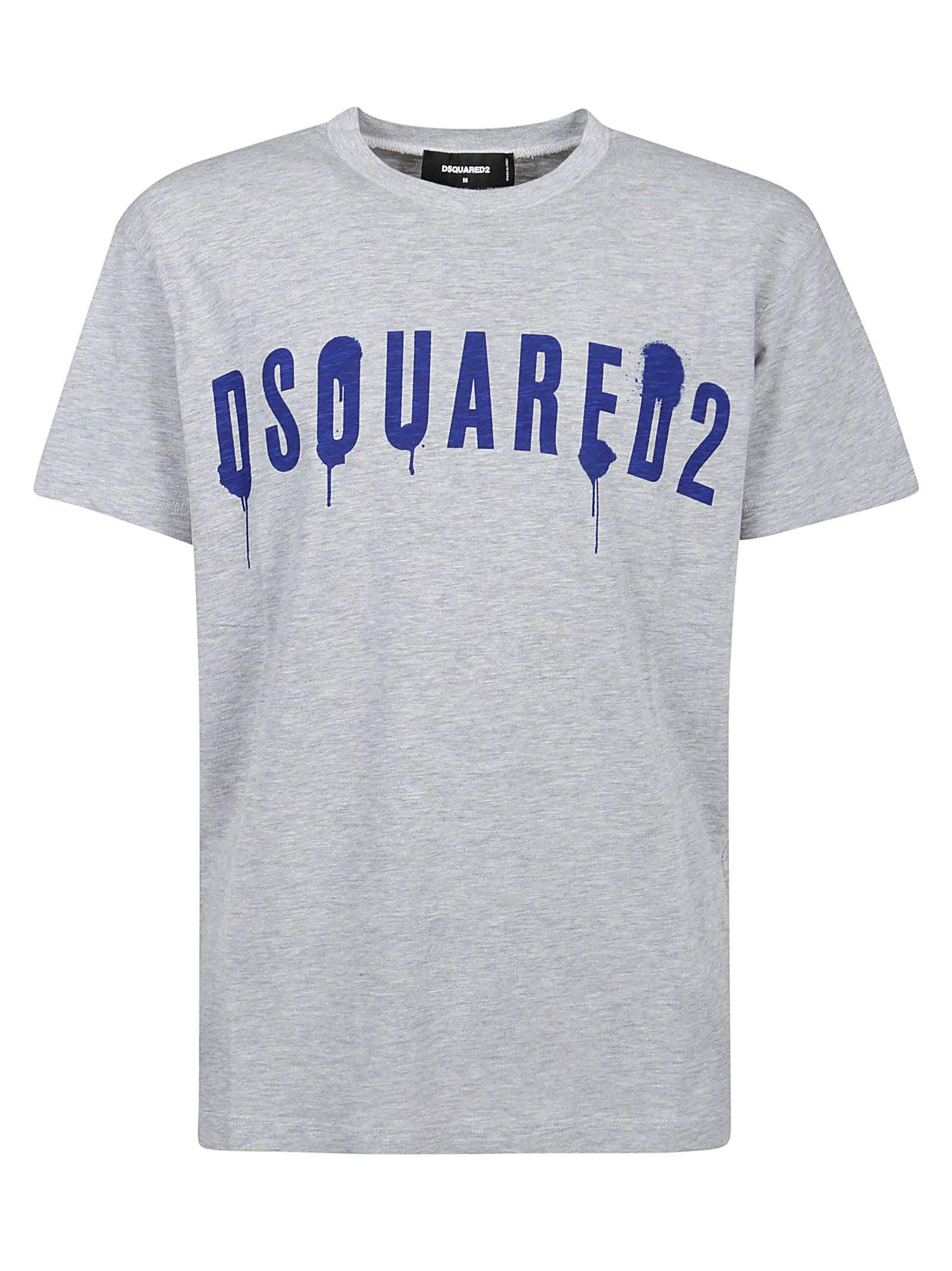 Dsquared2 Spray Logo Printed T-shirt