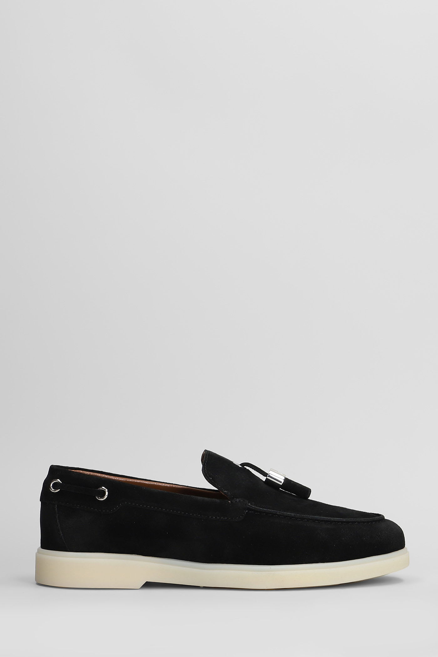 The Maui Loafers In Black Suede