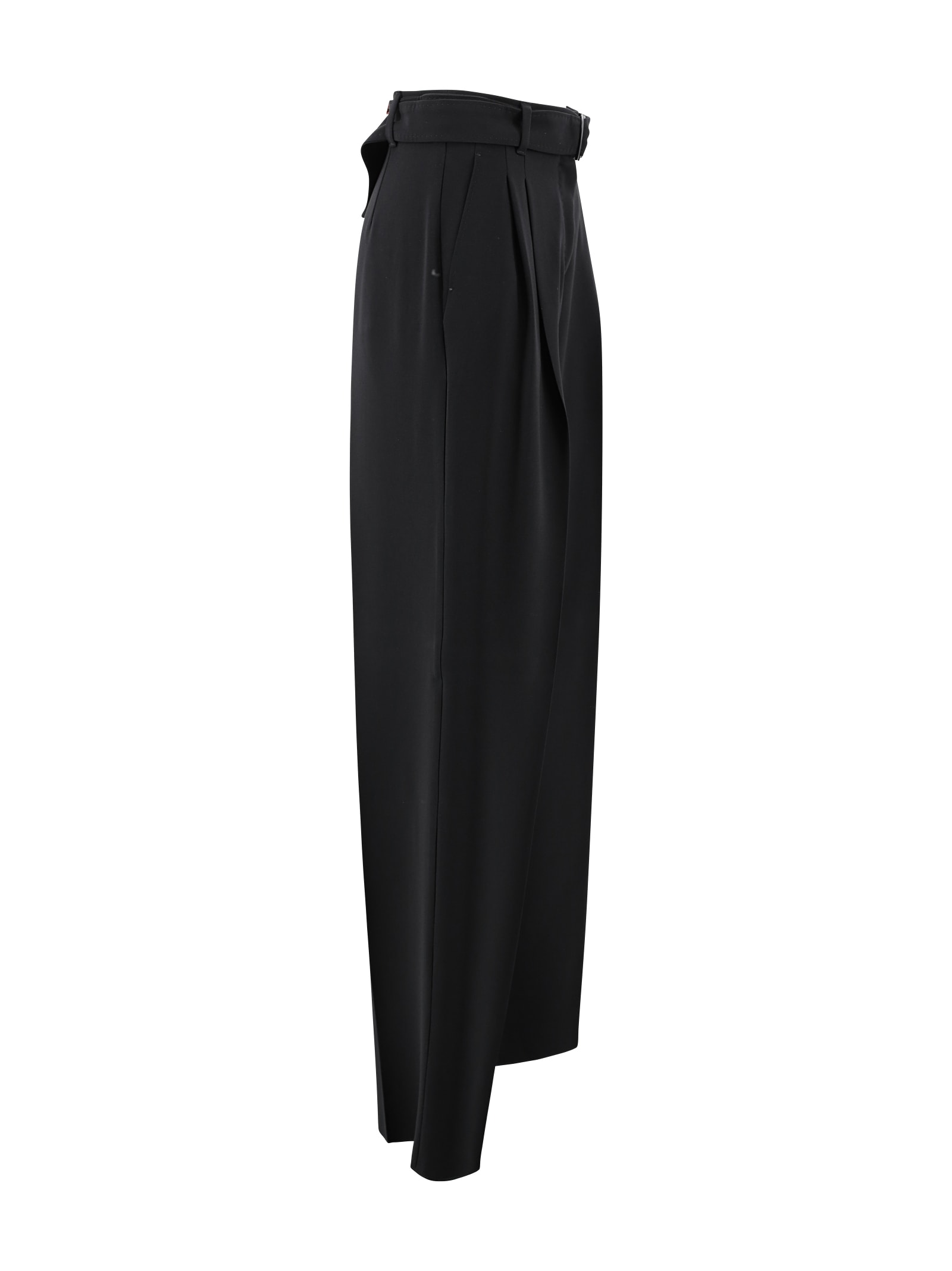 Shop Max Mara Fluid Cady Trousers