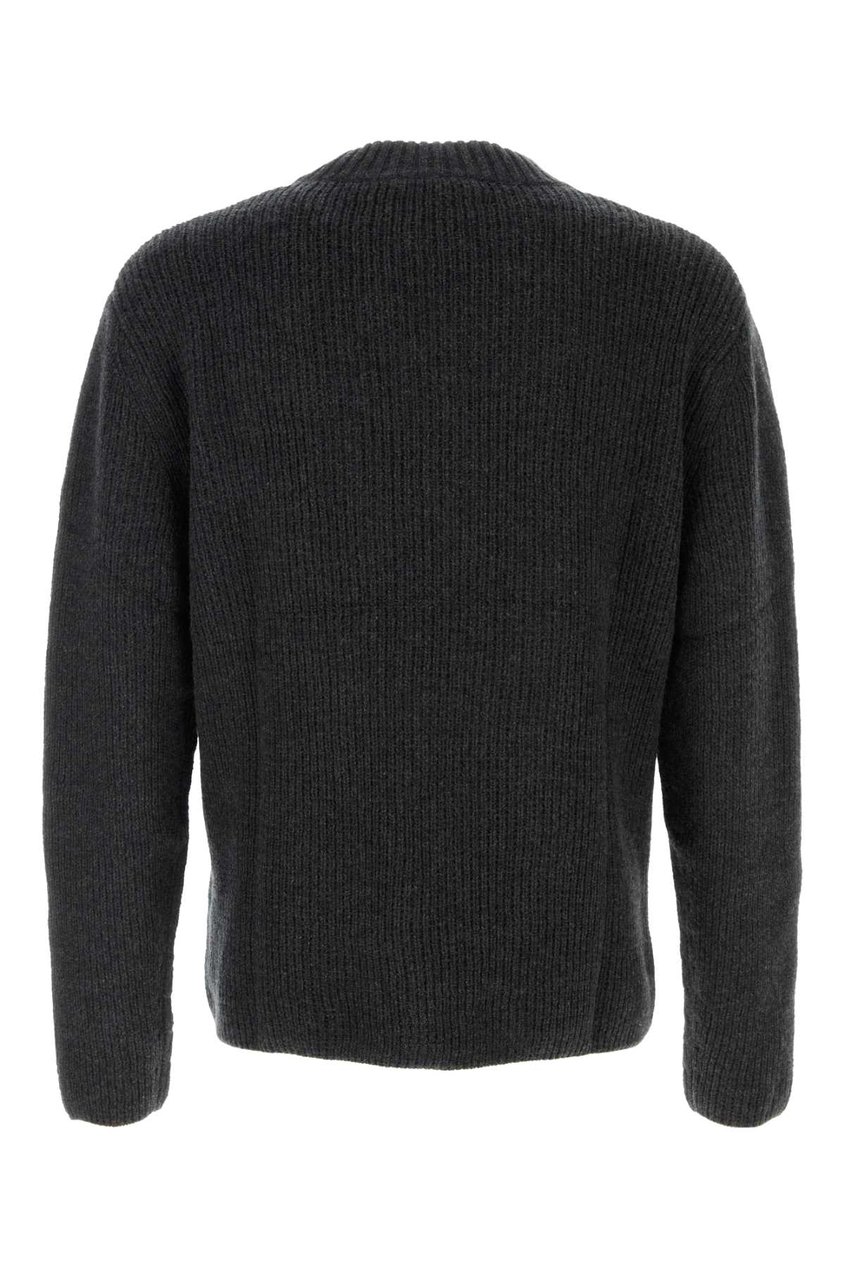 LE KASHA CHARCOAL CASHMERE STMALOM SWEATER