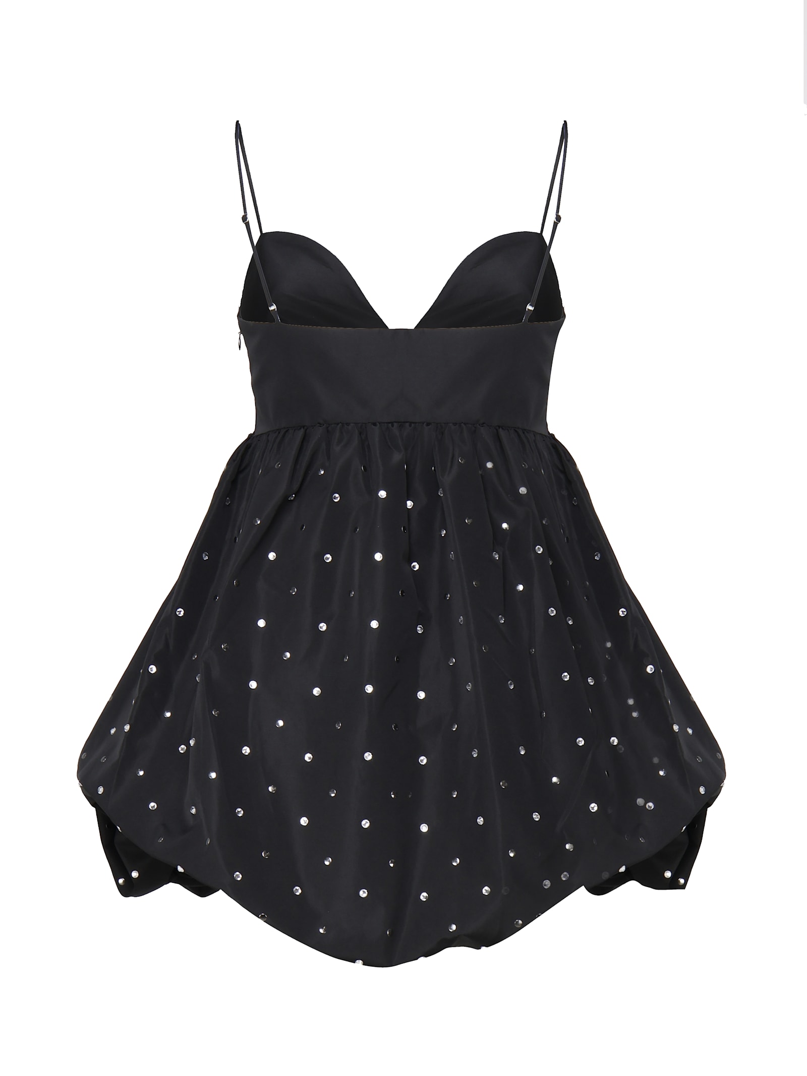 Shop Pinko Belfort Embellished Mini Dress In Black Limousine