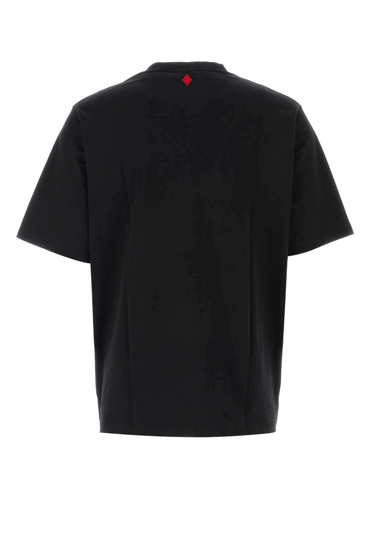 Marcelo Burlon County Of Milan Black Cotton T-shirt In Blackred