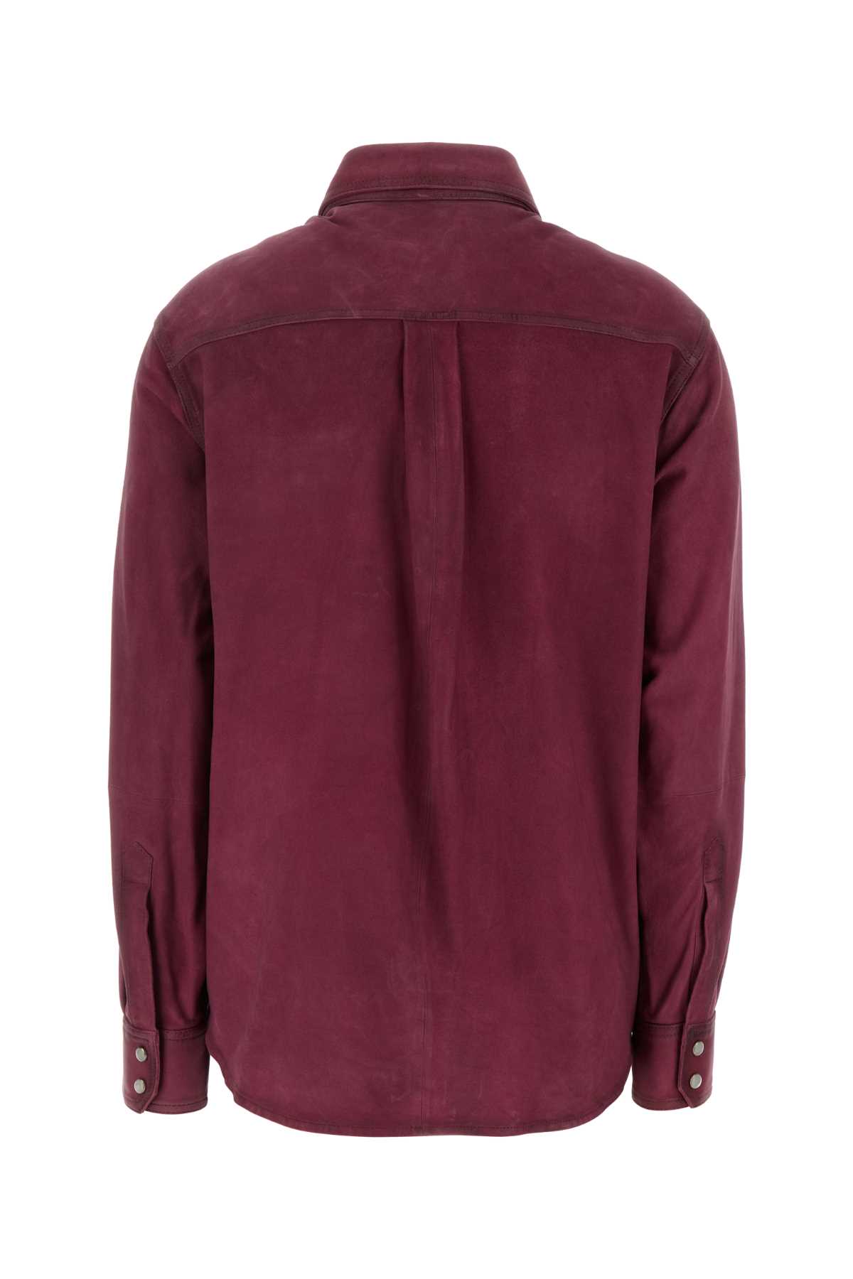 Isabel Marant Women Fuchsia Suede Danisia Shirt
