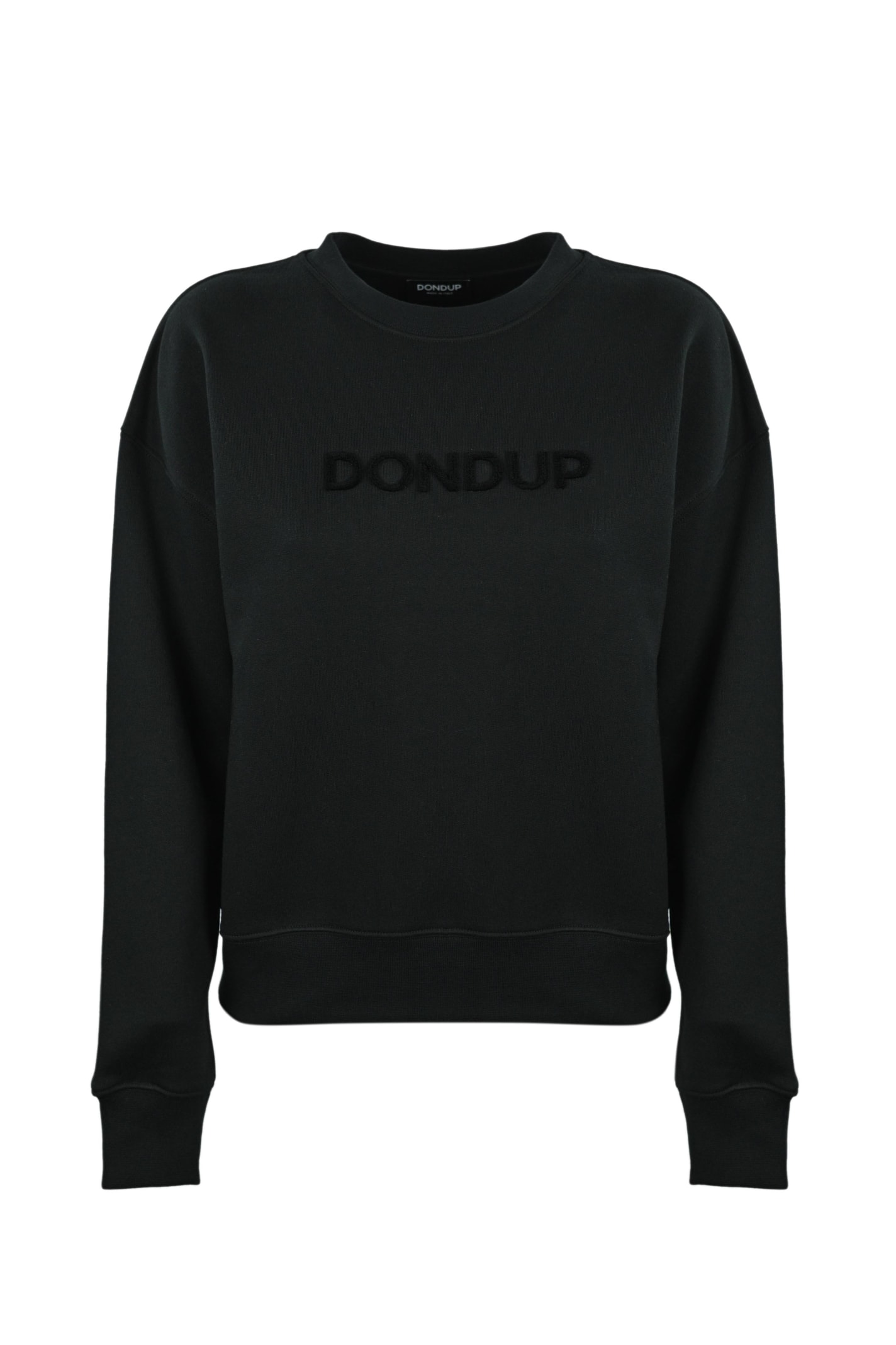Dondup Regular Crewneck Sweatshirt In Cotton