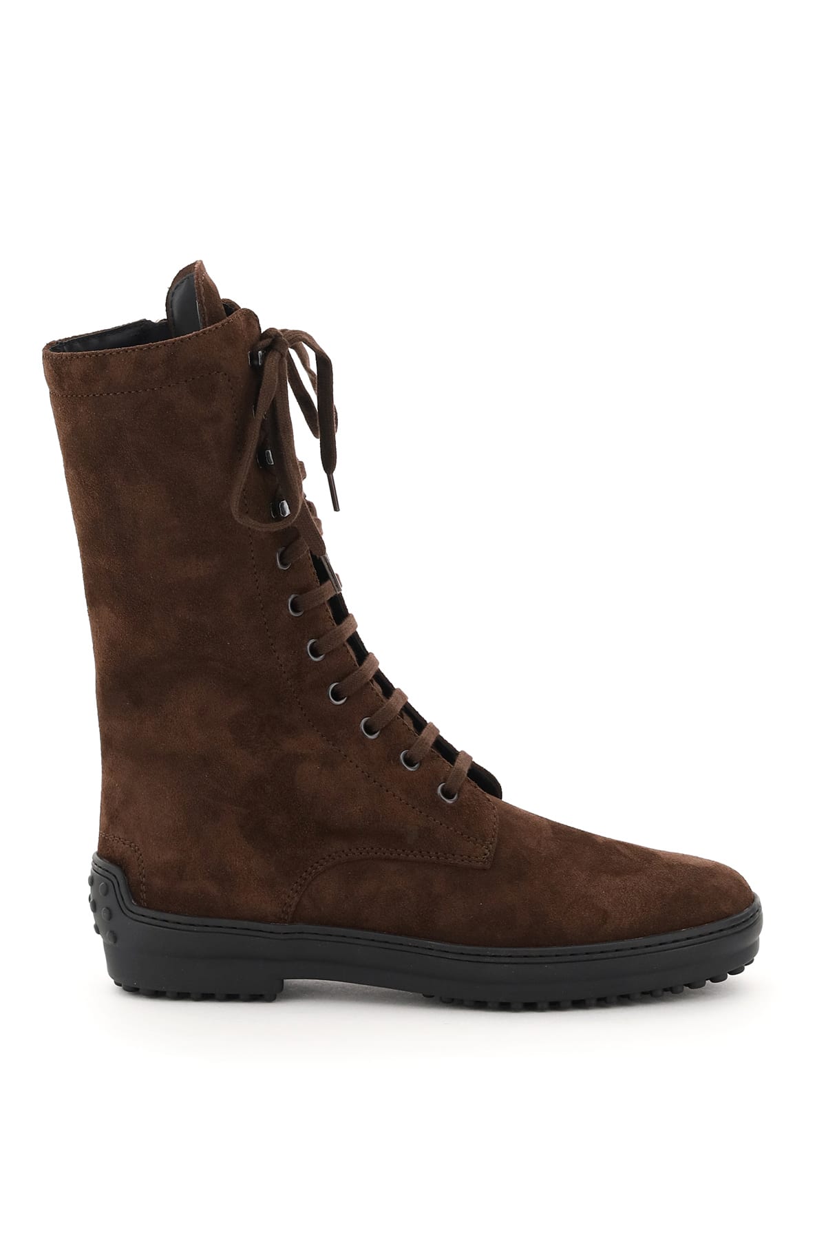 Tods Suede Leather Reversed Boots