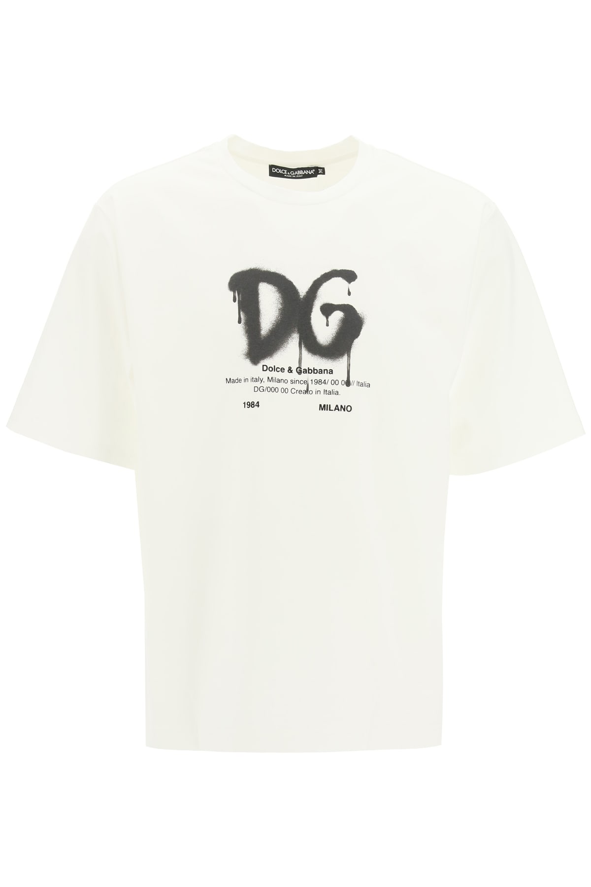Dolce & Gabbana Spray Logo Oversize T-shirt