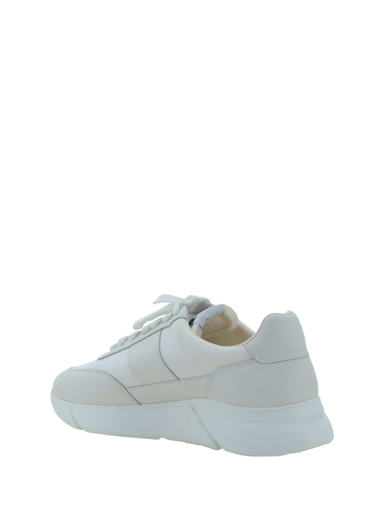 Shop Axel Arigato Genesis Vintage Sneakers In White/white