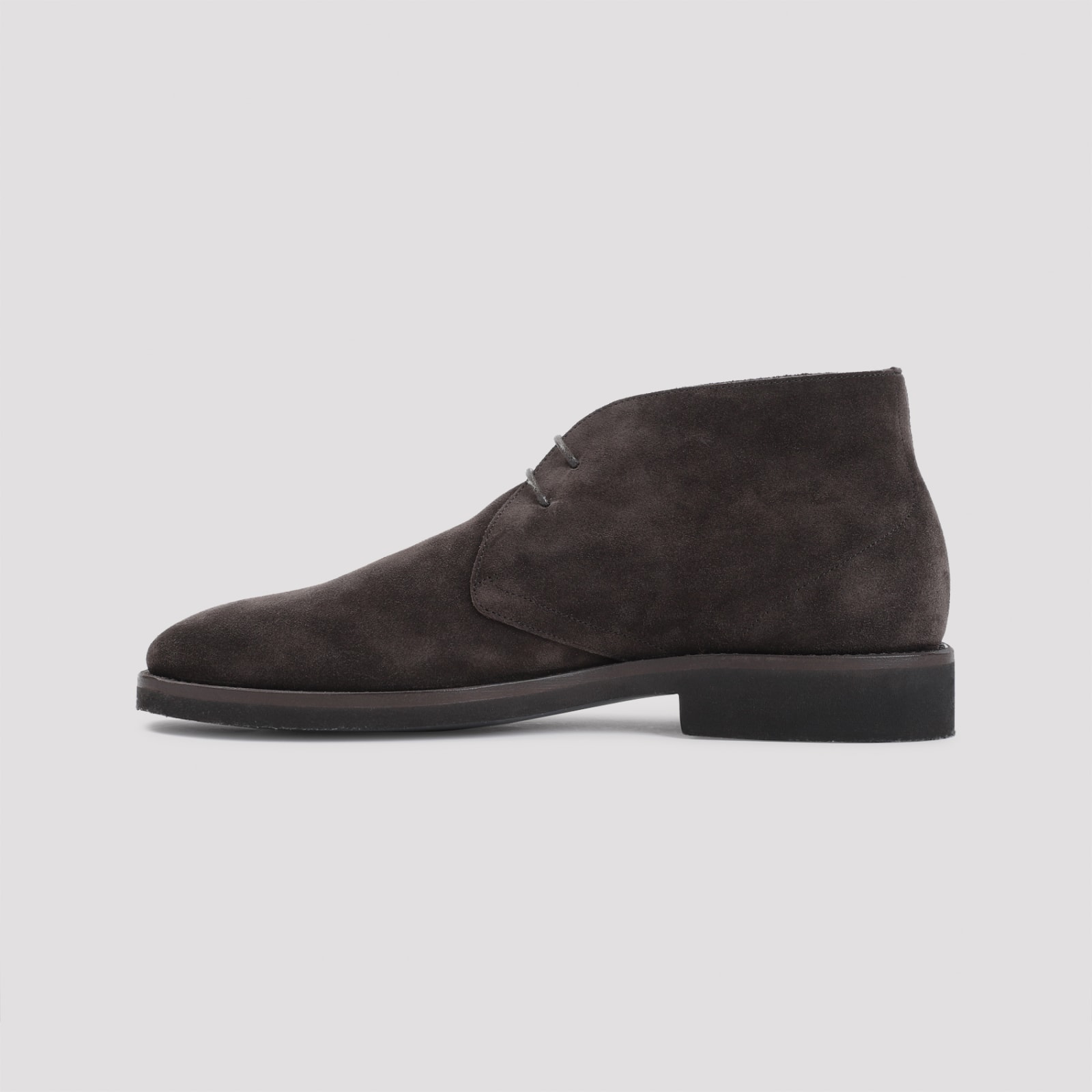 Shop Tom Ford Desert Boots In Coffee