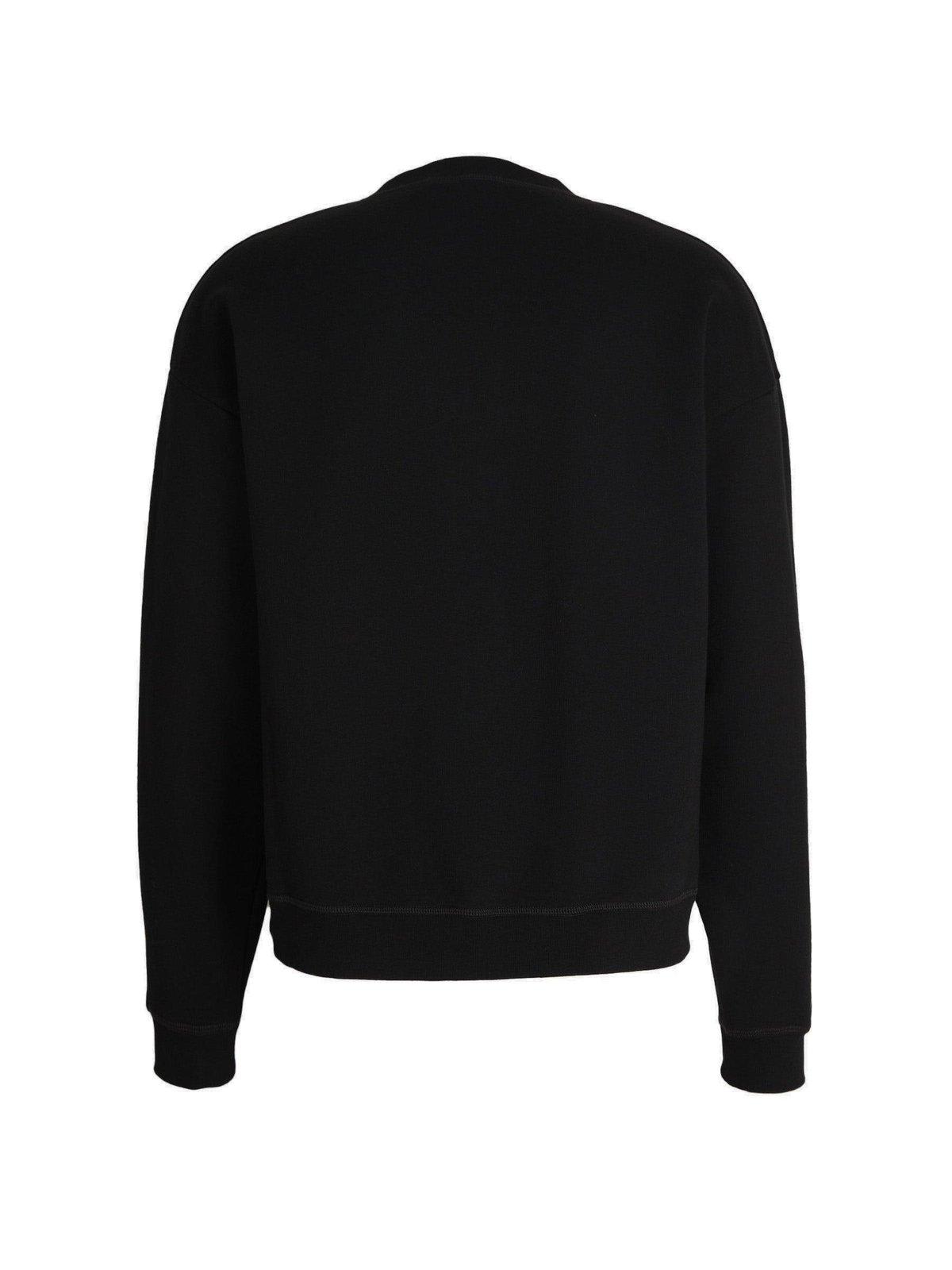 Shop Dsquared2 Brushed Fleece Relax-fit Sweatshirt In .