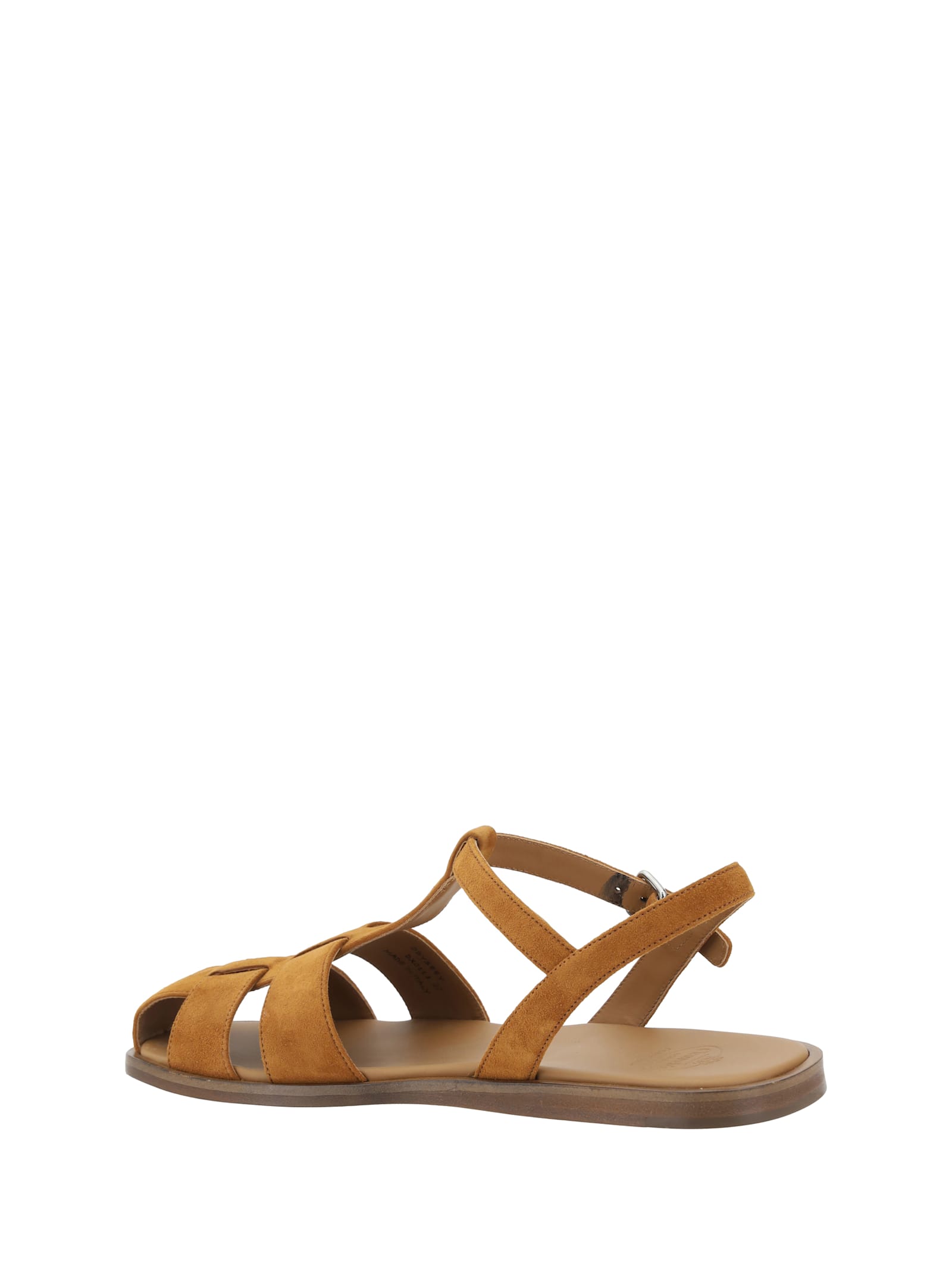 Church's Suede Sandals In Tabac