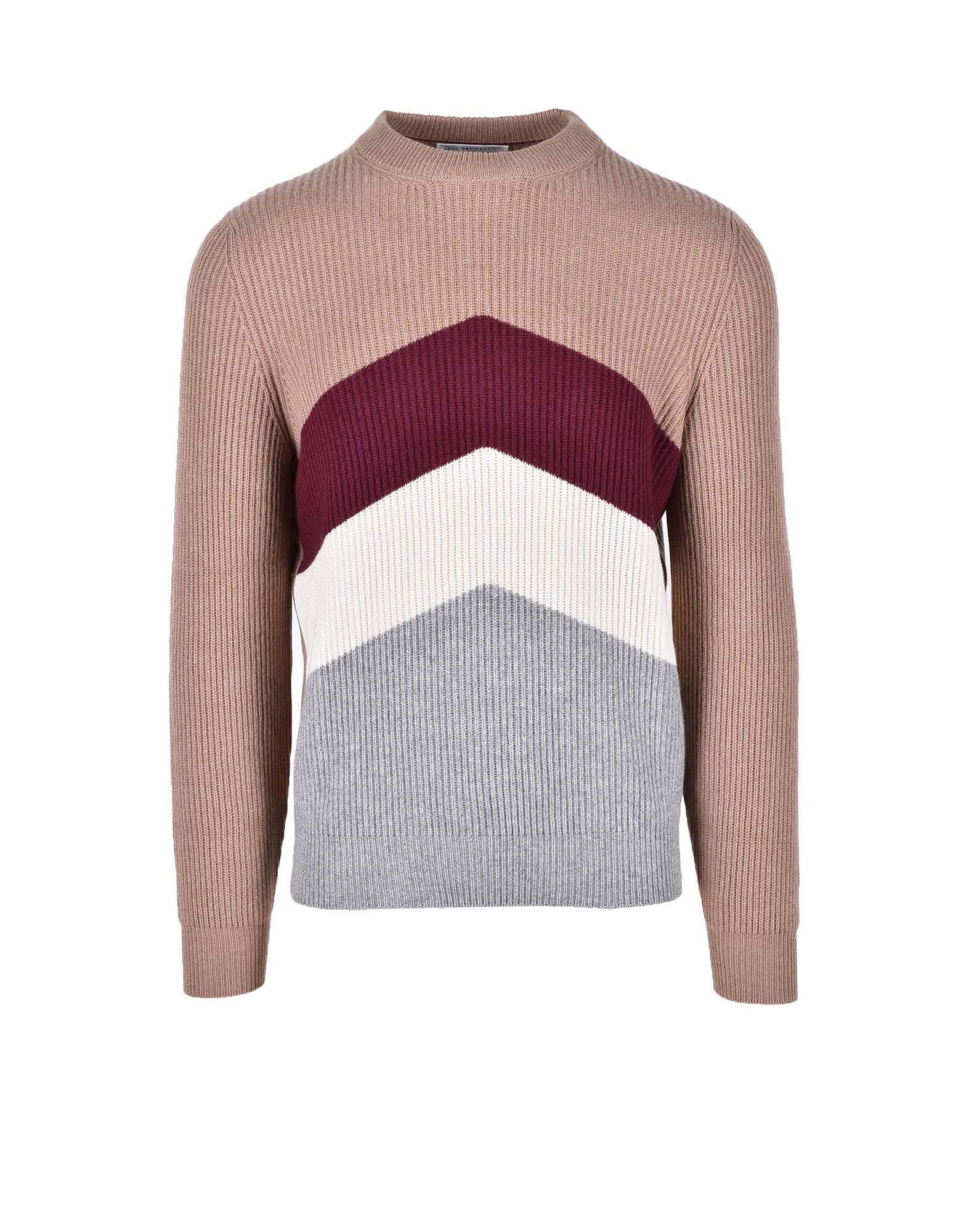 Brunello Cucinelli Mens Multicolor Sweater