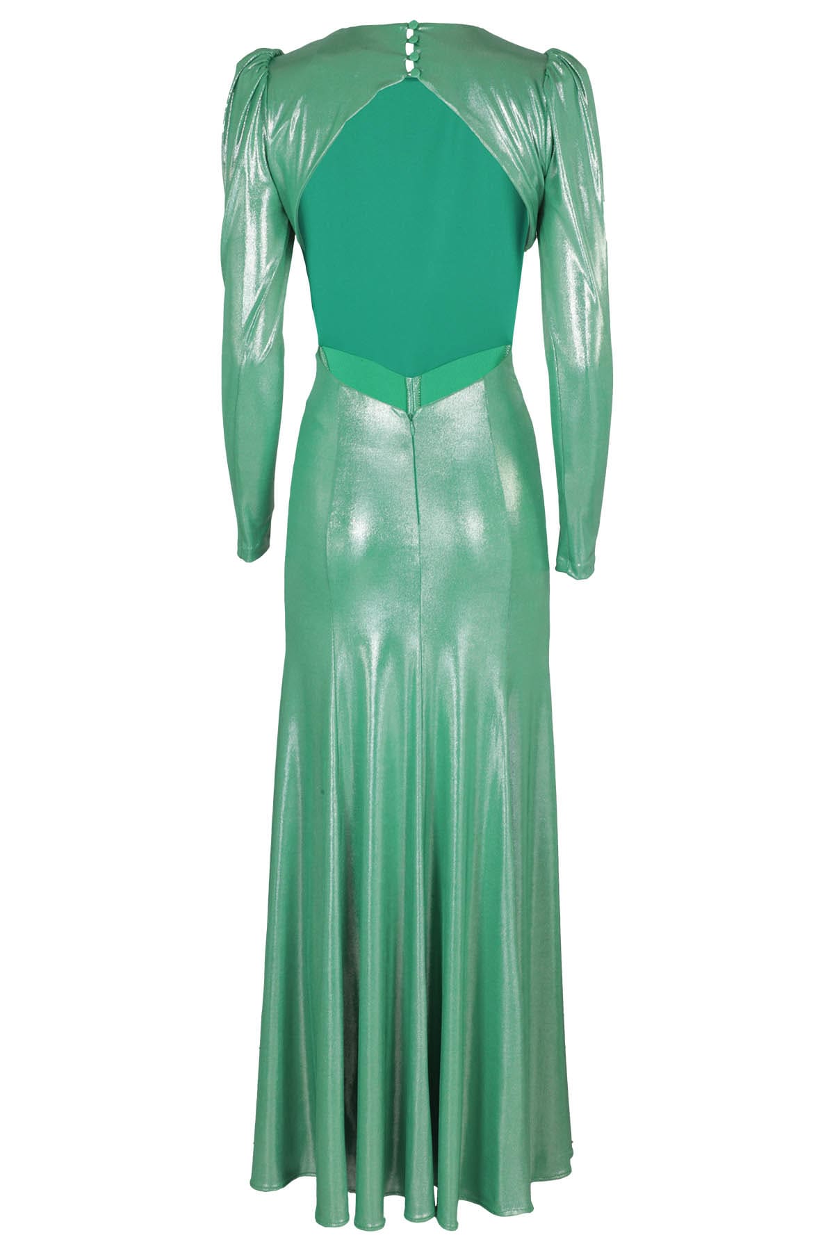 Shop Aniye By Long Dress Terry In Green