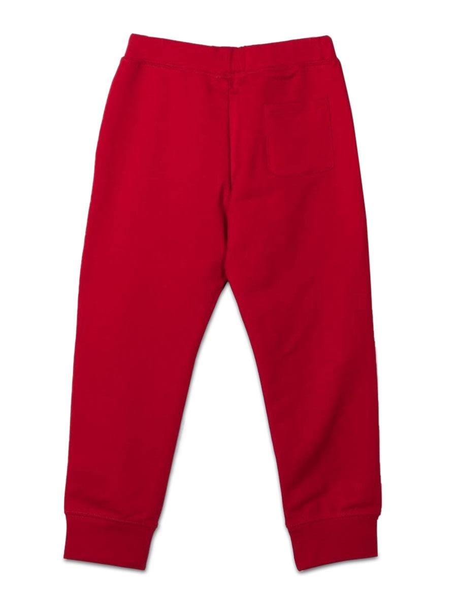 Emporio Armani Trouser In Red