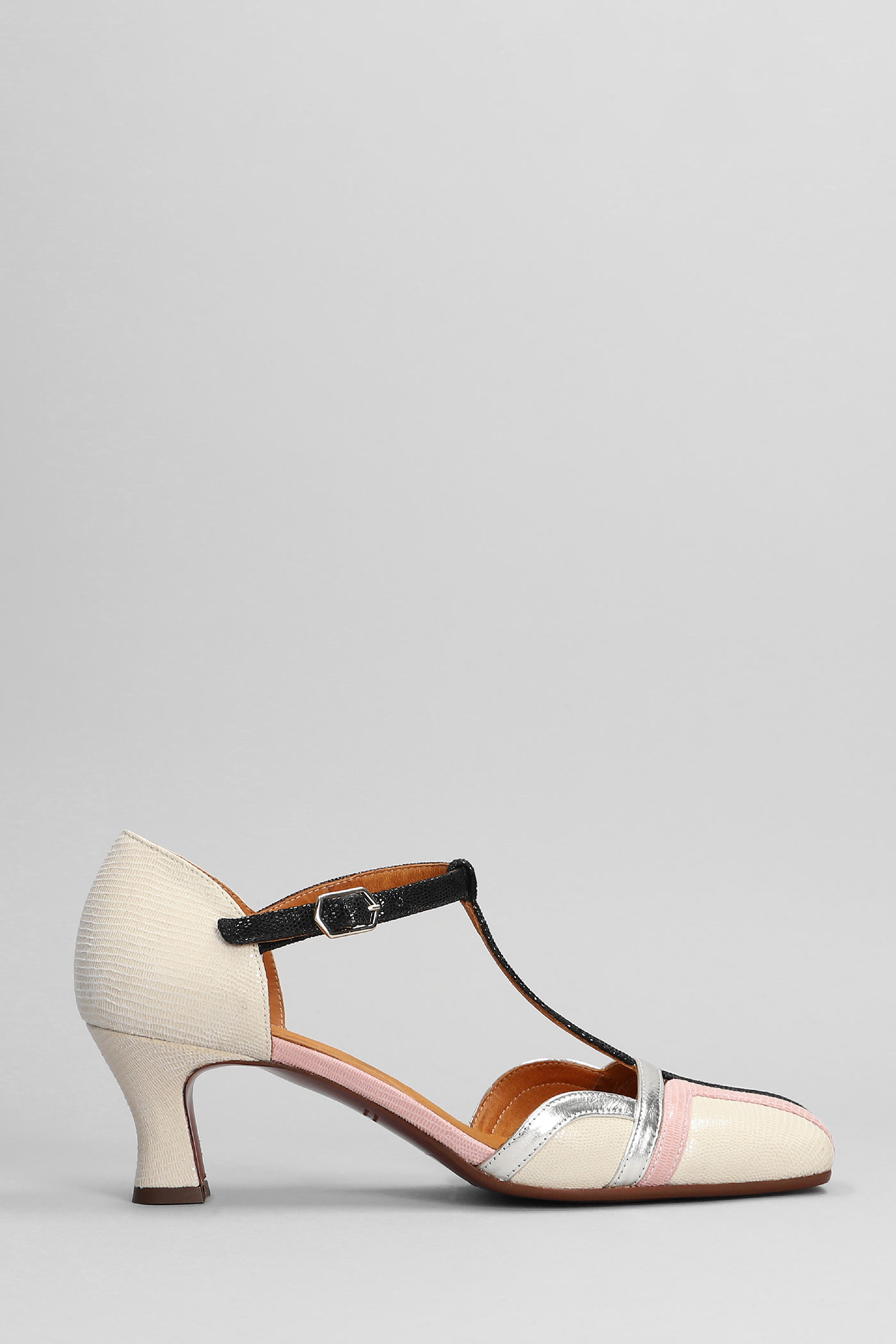 Chie Mihara Valai Sandals In Beige Leather