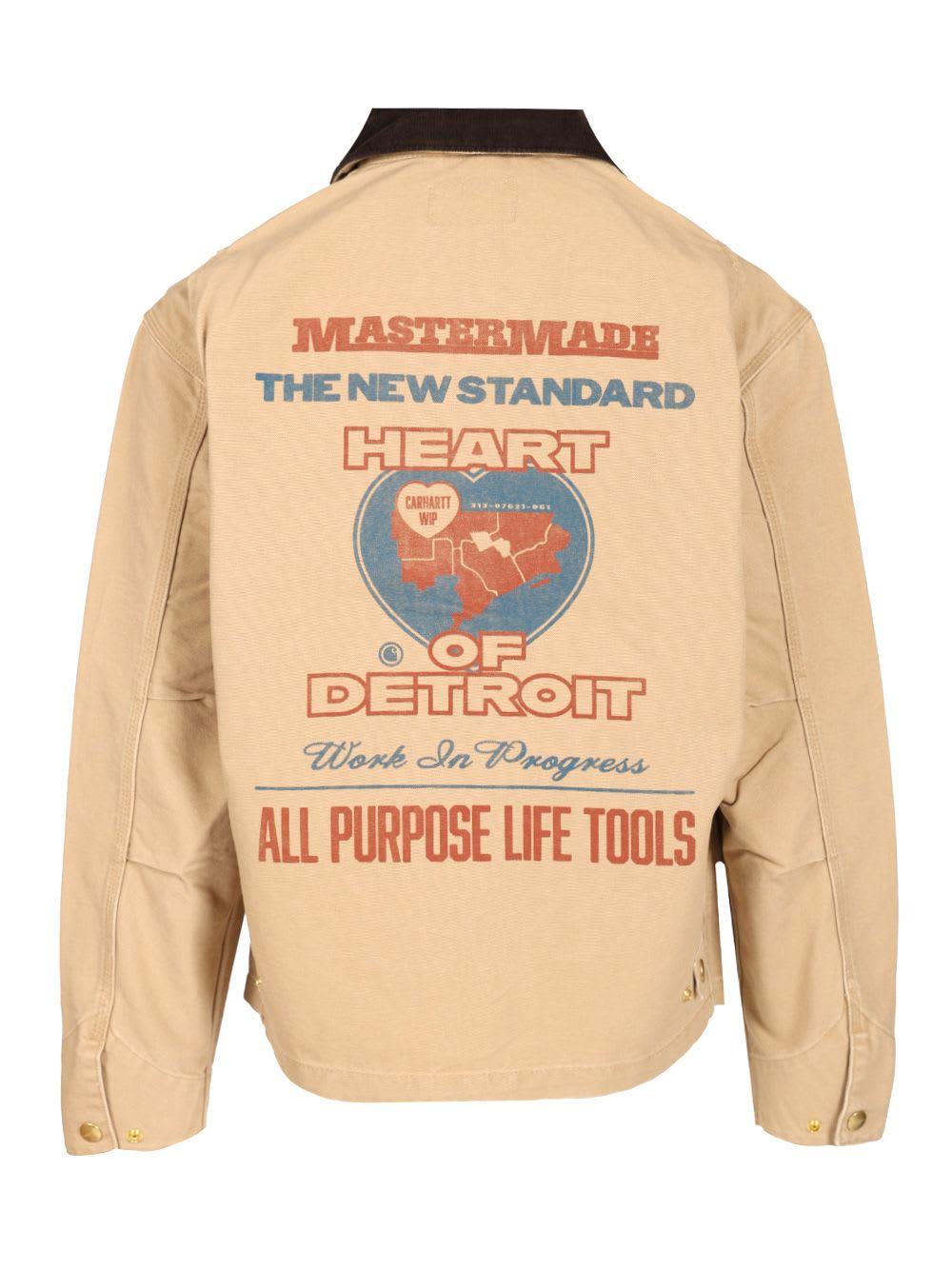 Carhartt Wip Dayton Trucker Dusty Brown Jacket In Brown