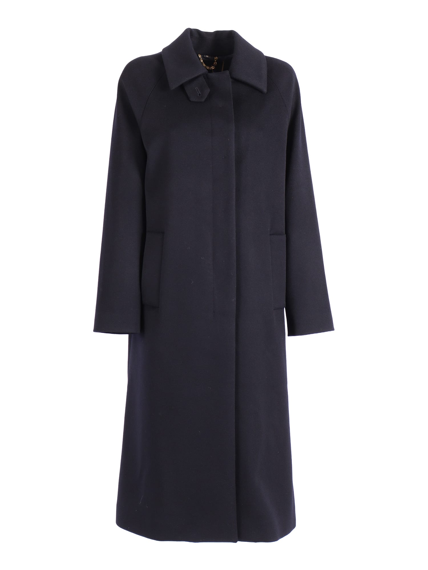 Sealup Nyx Single-breasted Coat In Blue