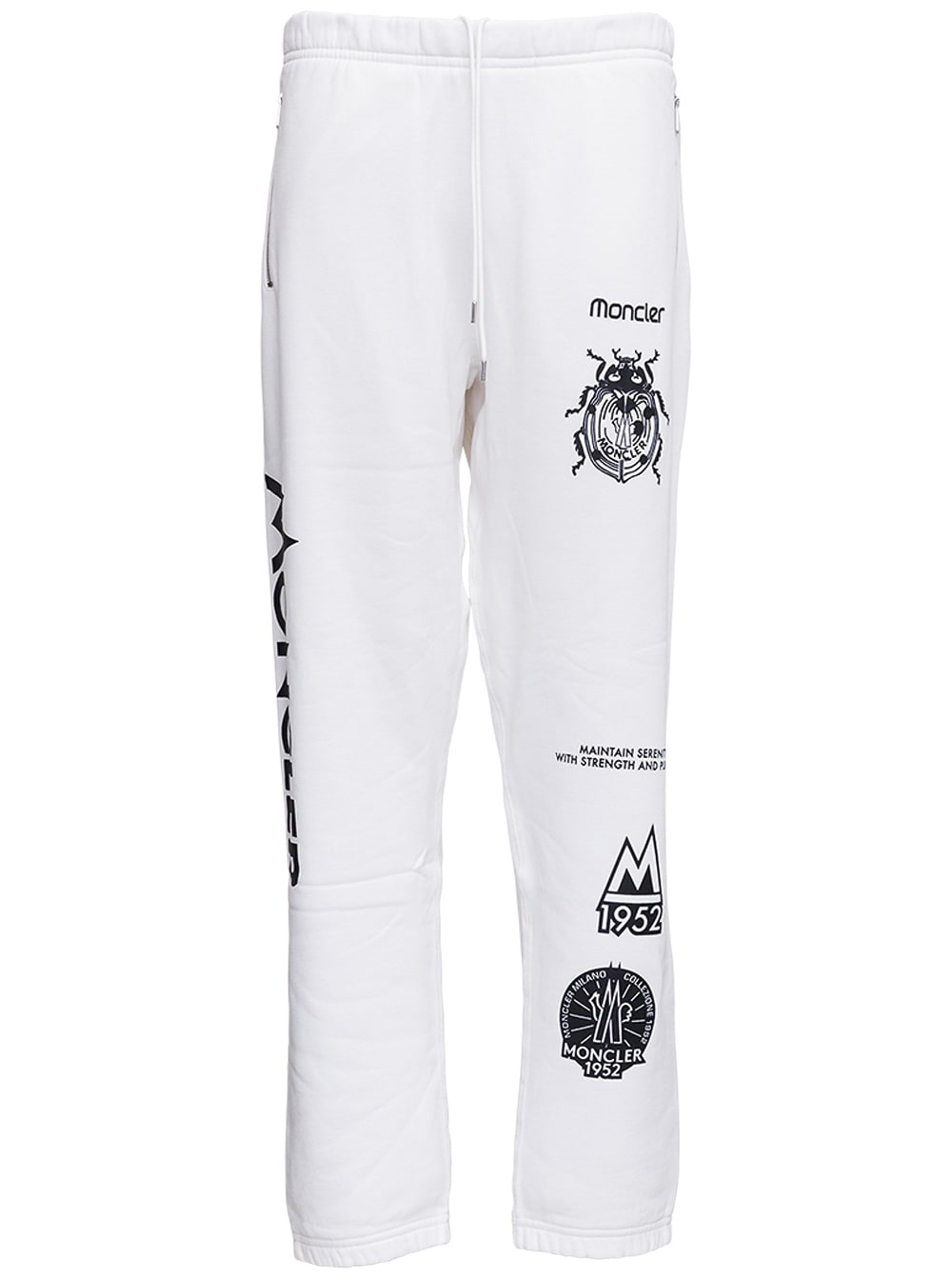 Moncler Genius White Joggers By 1952