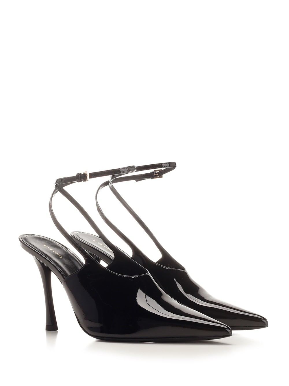Shop Givenchy Patent Leather Show Pump In Black
