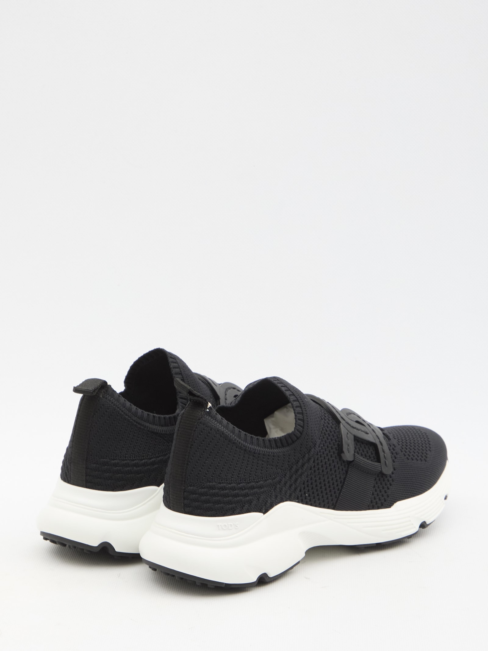 Shop Tod's Kate Sneakers In Black