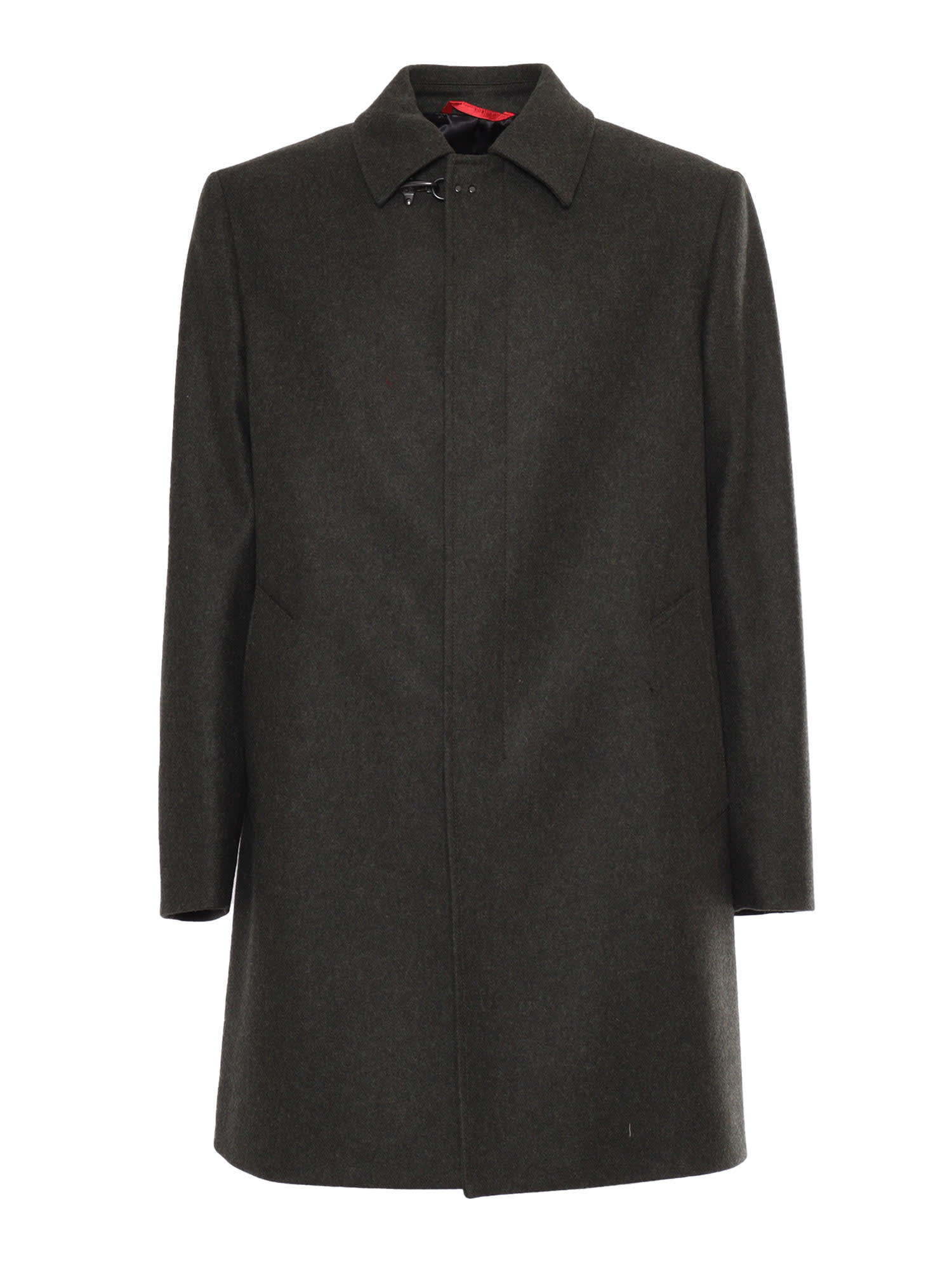 Shop Fay Loden Coat With Hook In Green