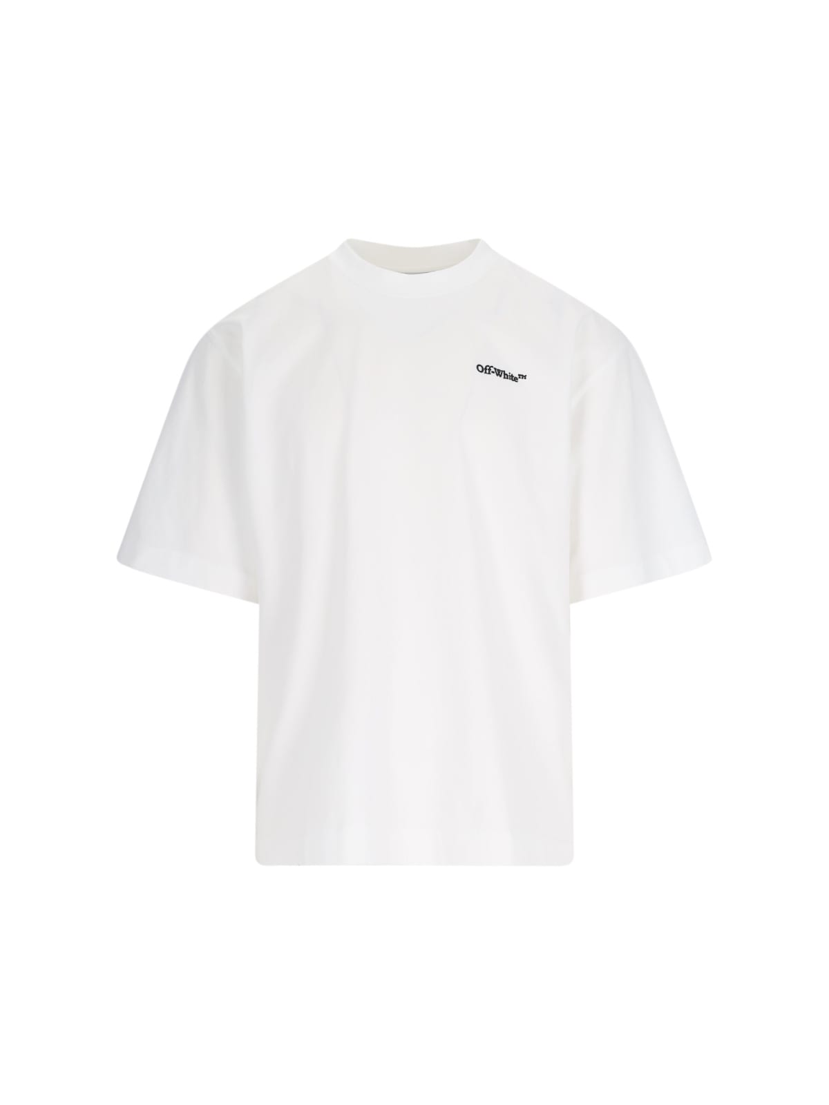 Off-white Arrow Print T-shirt In White