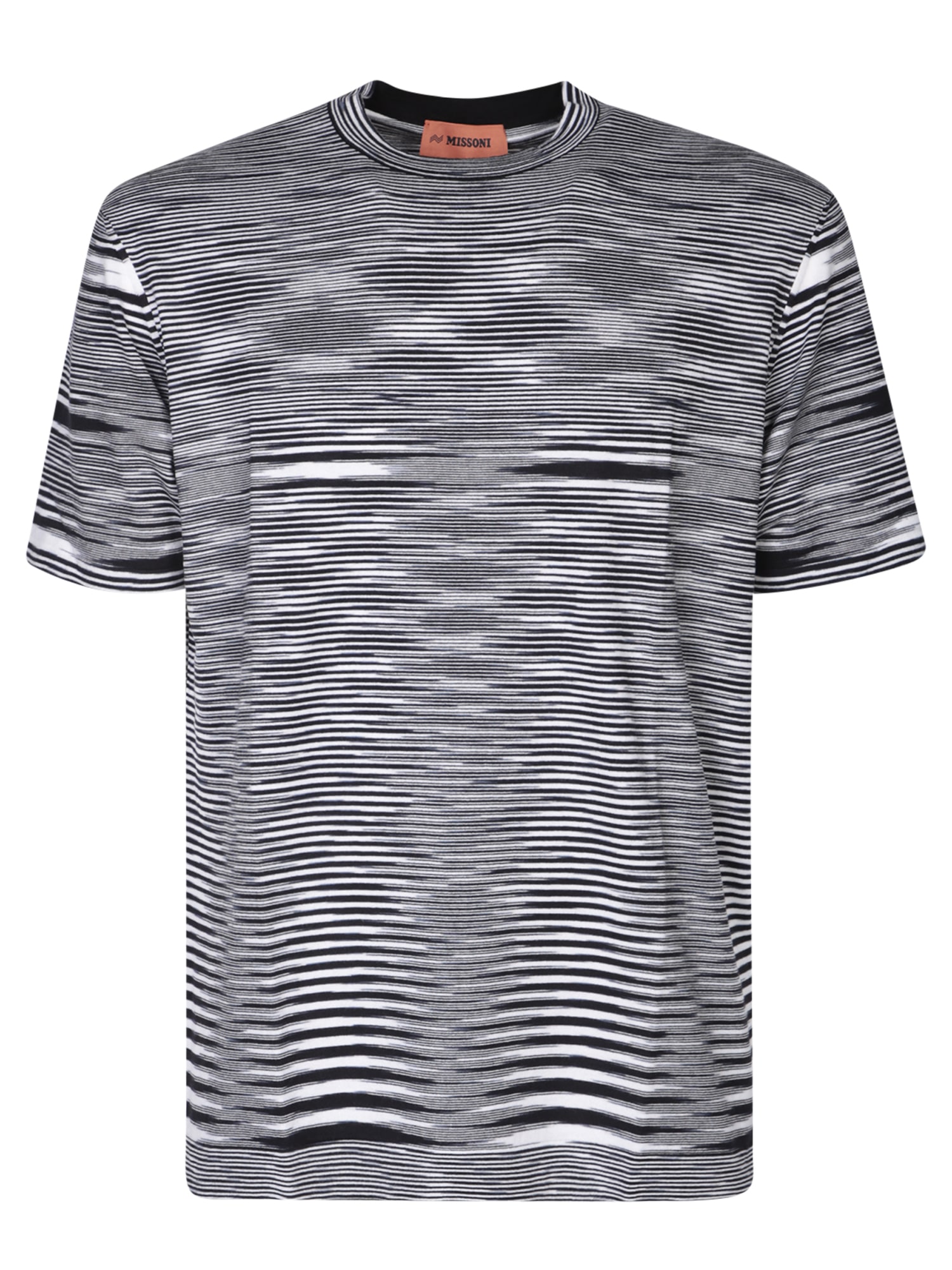 Shop Missoni Striped Black T-shirt