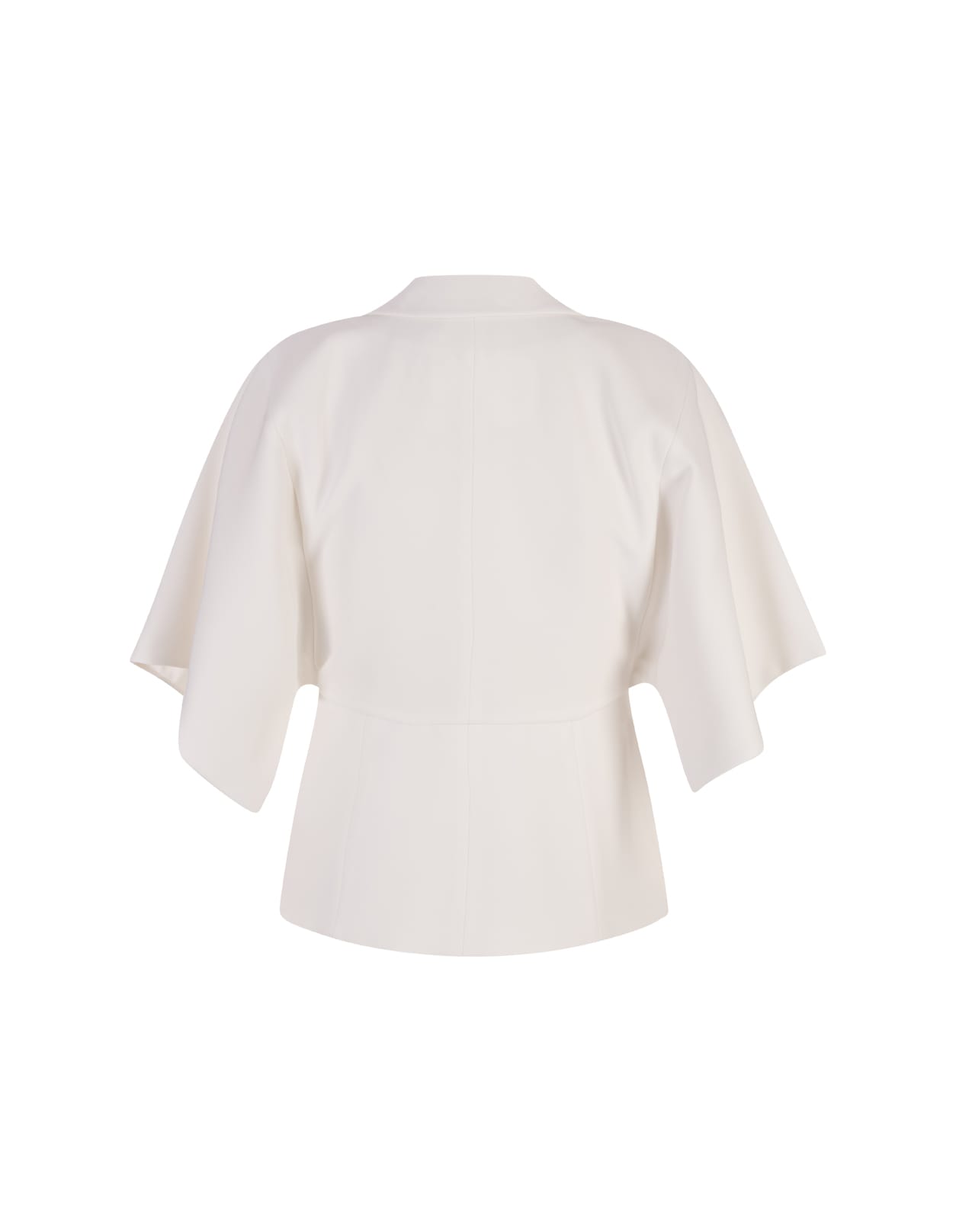 Shop Max Mara White Curacao Jacket