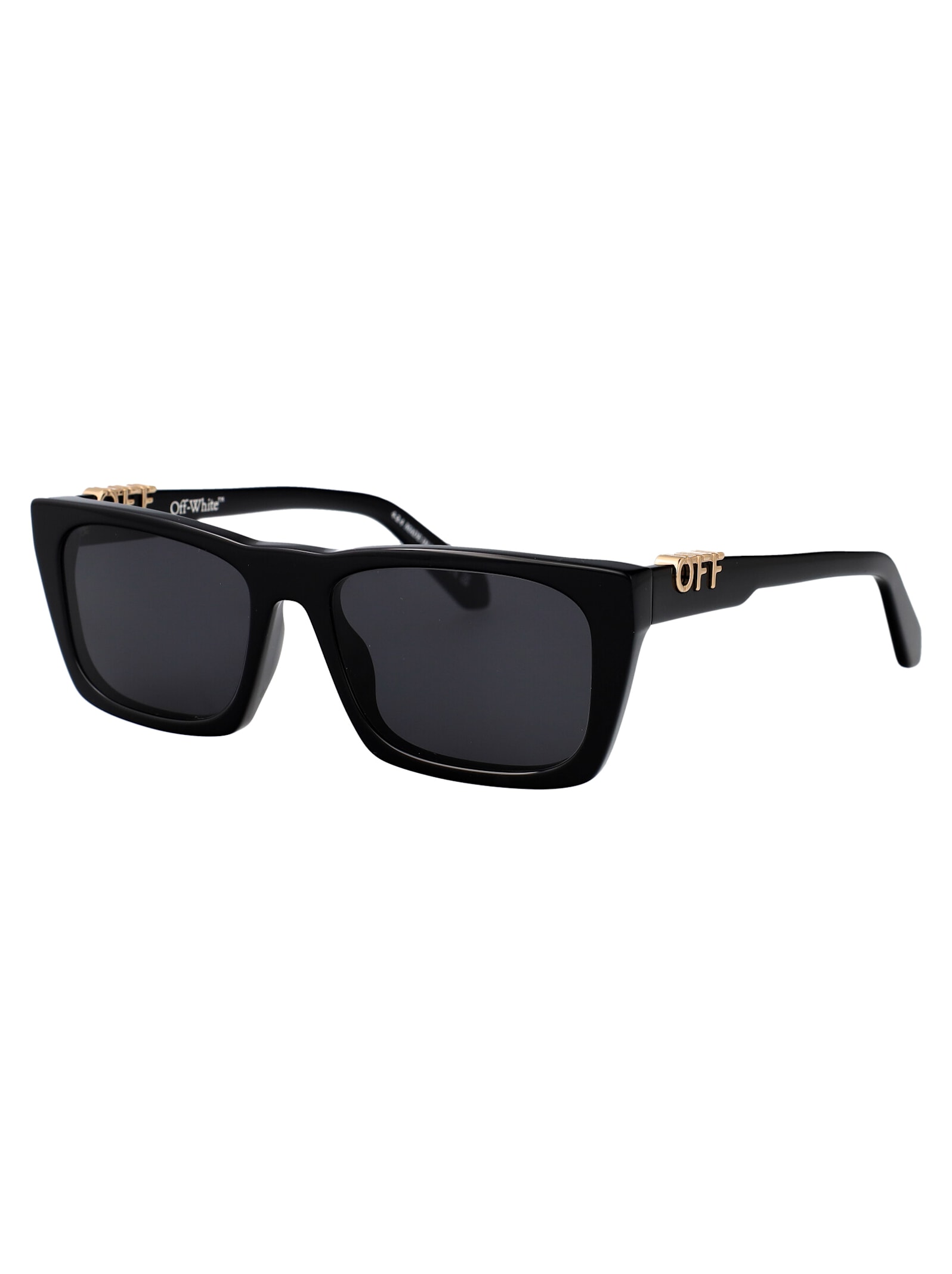 Off-white Albany Sunglasses In Black Dark Grey