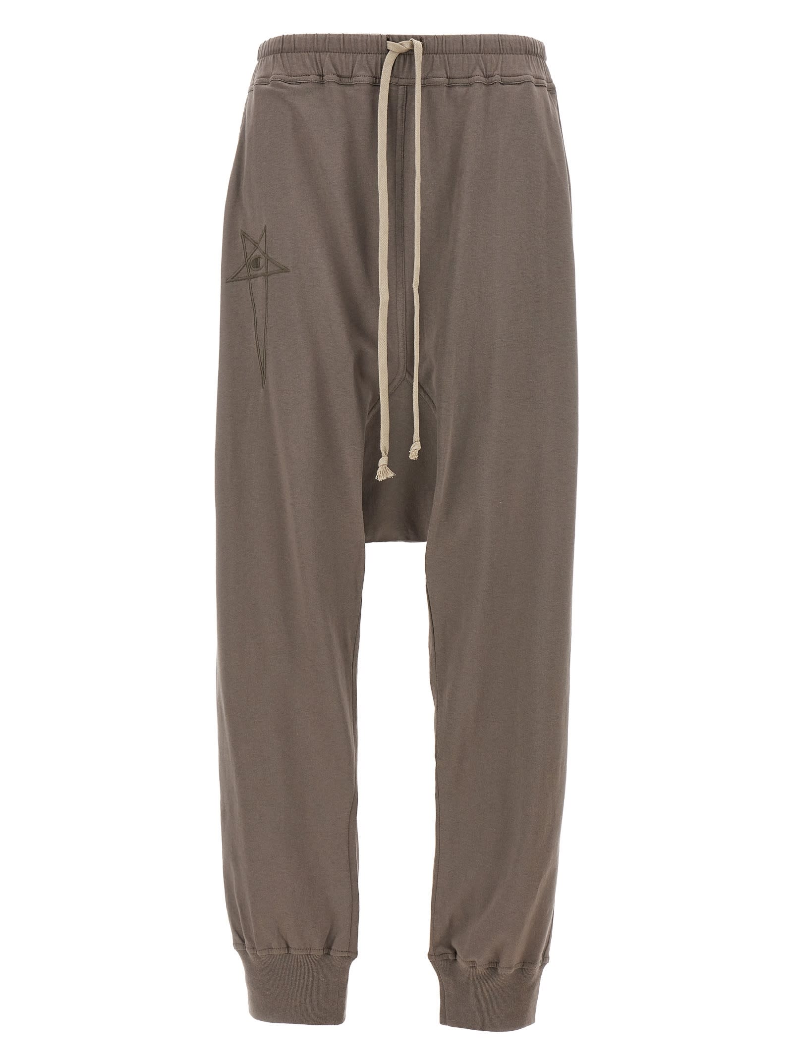 Shop Rick Owens X Champion Joggers In Gray