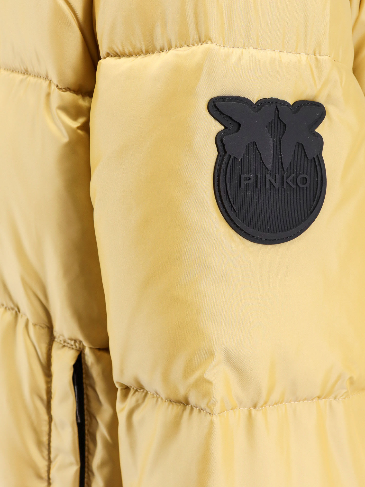 Shop Pinko Jacket In Yellow