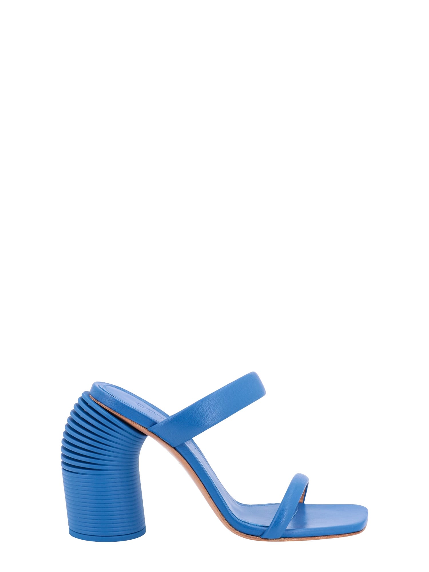 Off-white Tonal Spring Sandals In Blue