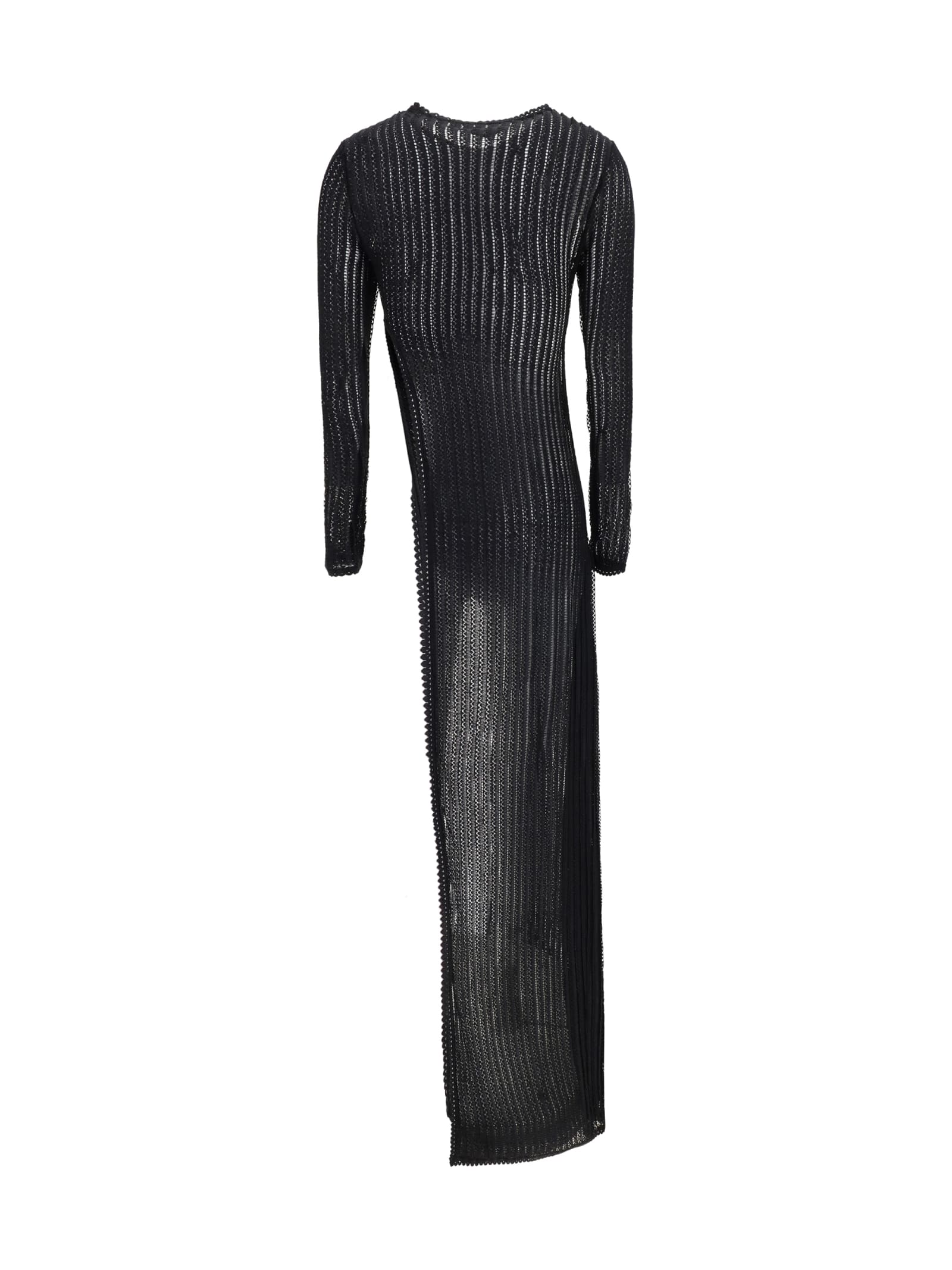 Shop Charo Ruiz Cover Up Remay Long Dress In Black