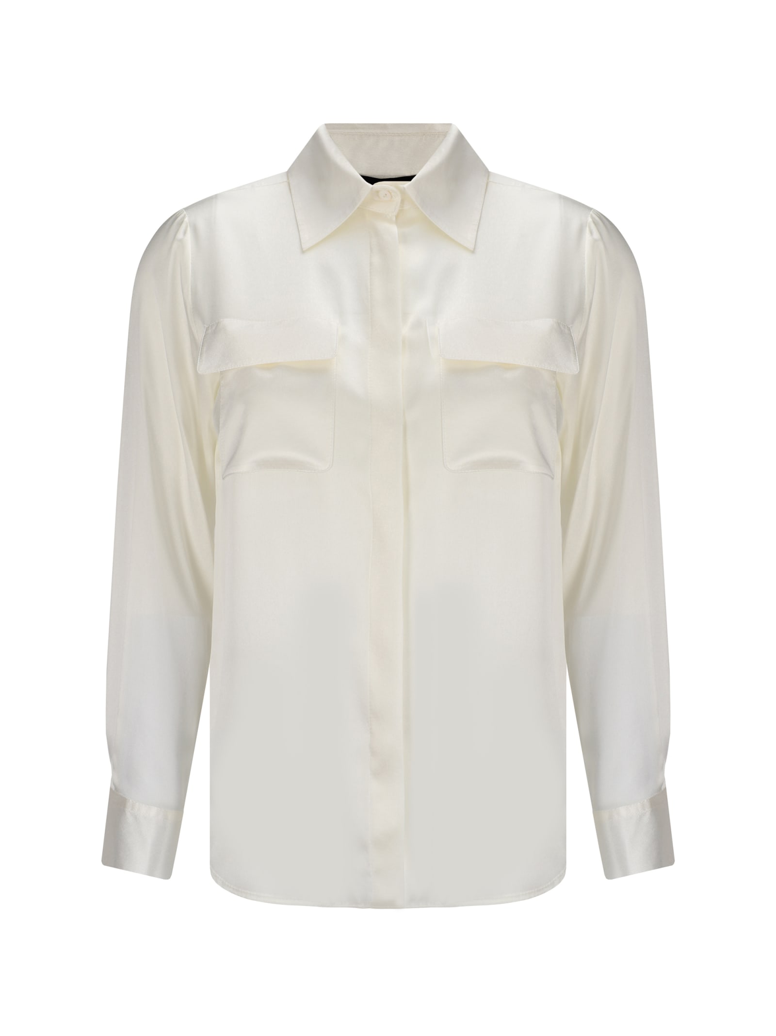 Shop Ella Shirt In Bianco