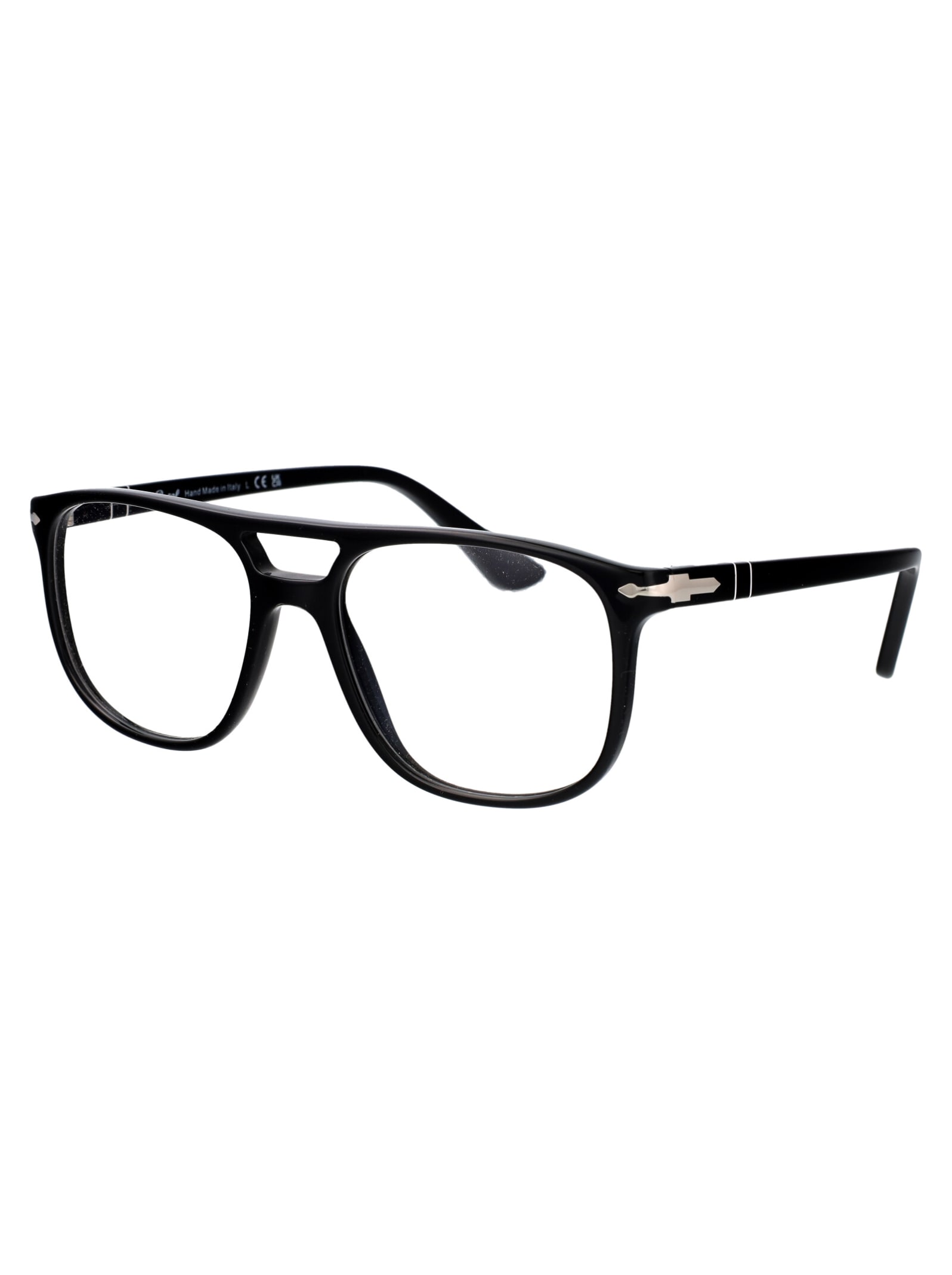 Shop Persol Greta Glasses In 95 Black