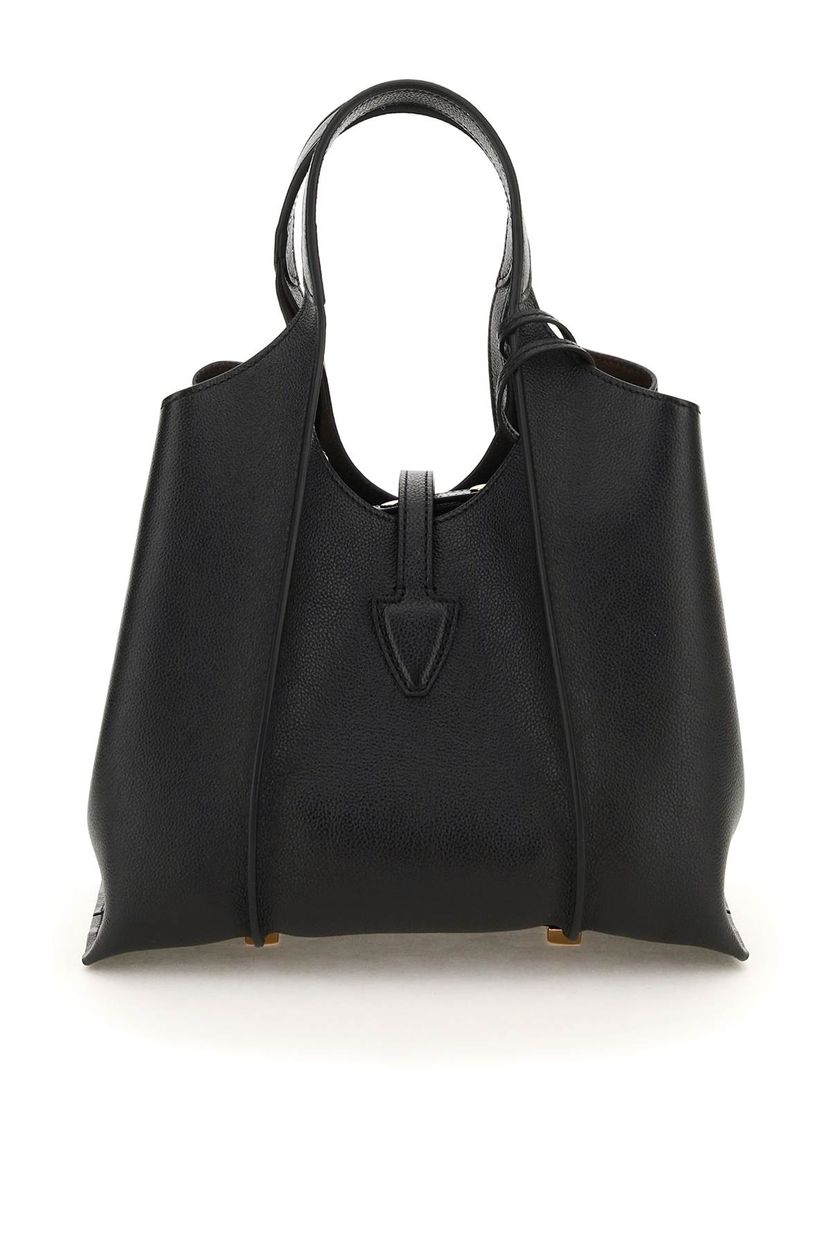 Tod's T Timeless Shopping Bag In Nero (black)