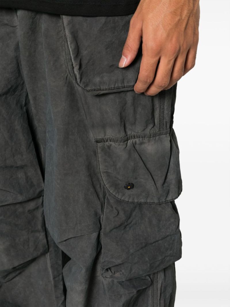 A Paper Kid Trousers With Cargo And Back Pockets In Ghiaccio