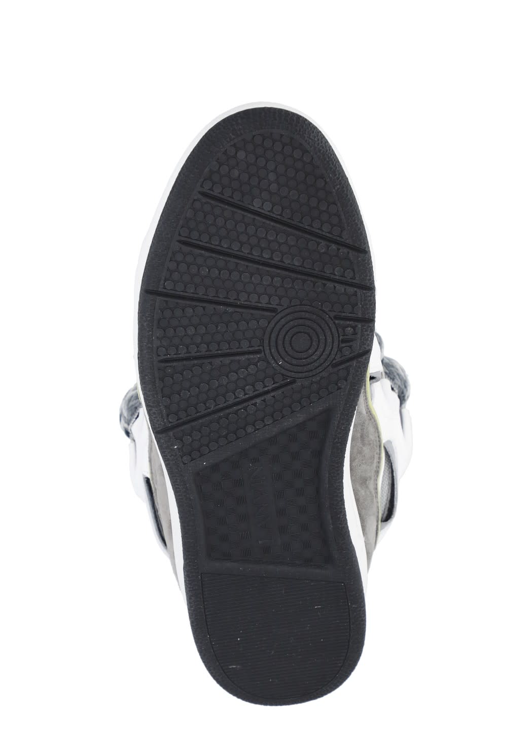 Lanvin Curb Sneakers In White