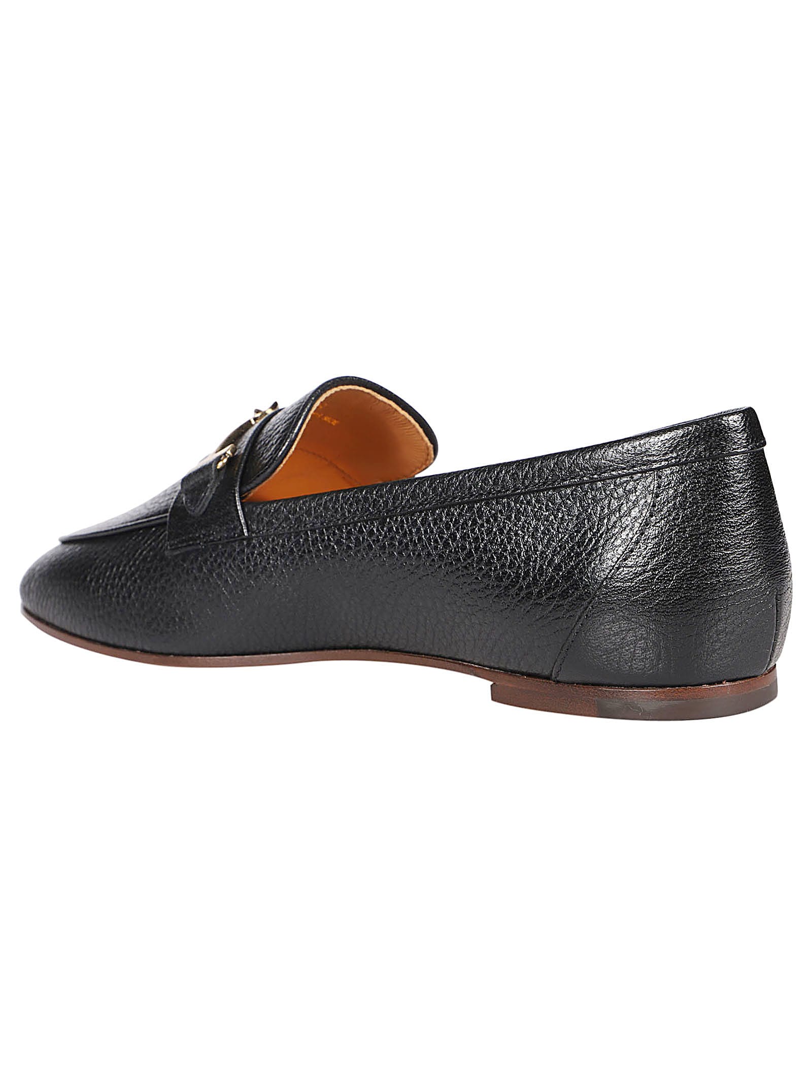 Shop Tod's 79a Loafers In Nero