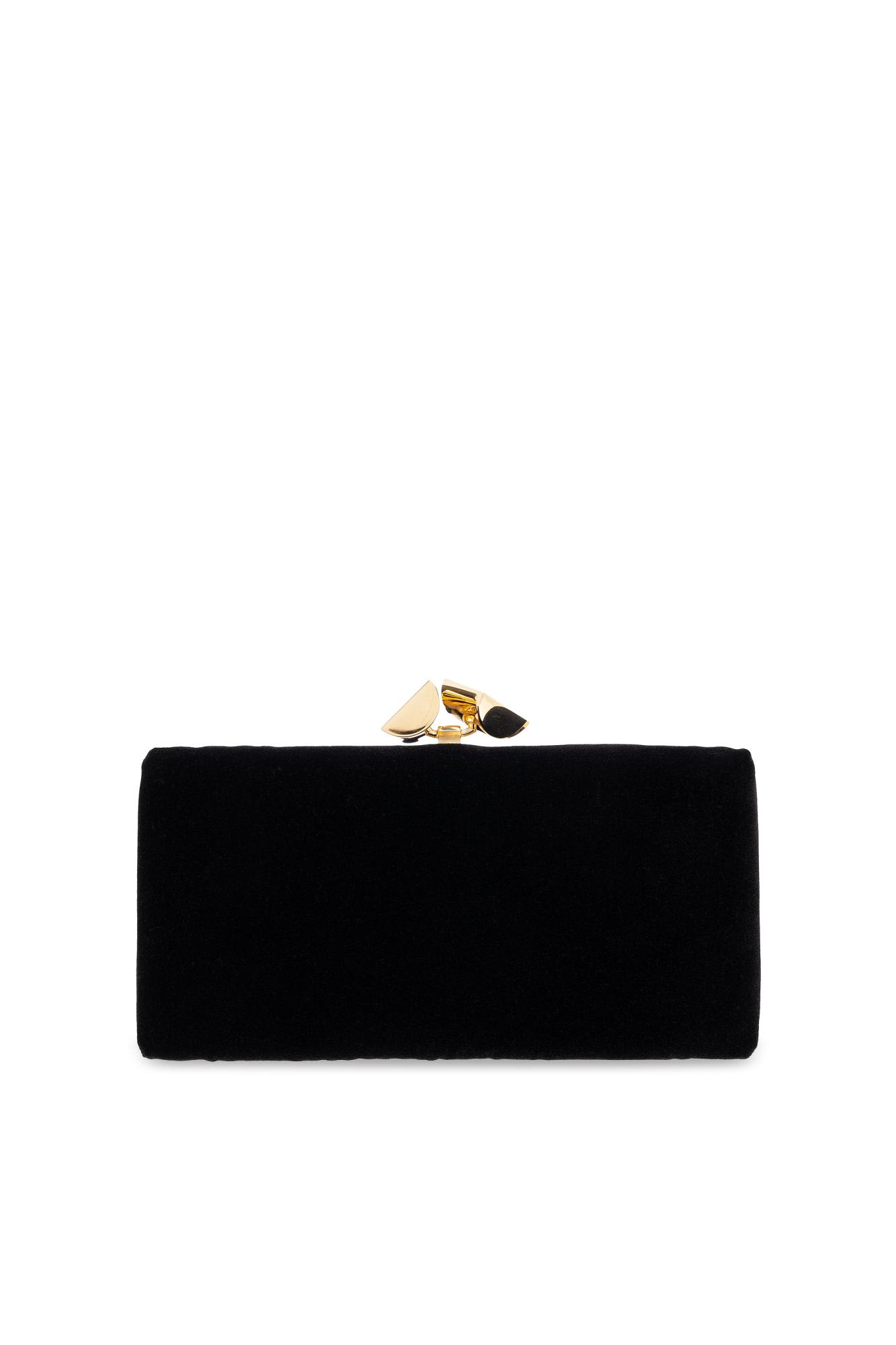 Dsquared2 Chain-strap Clutch Bag In Black