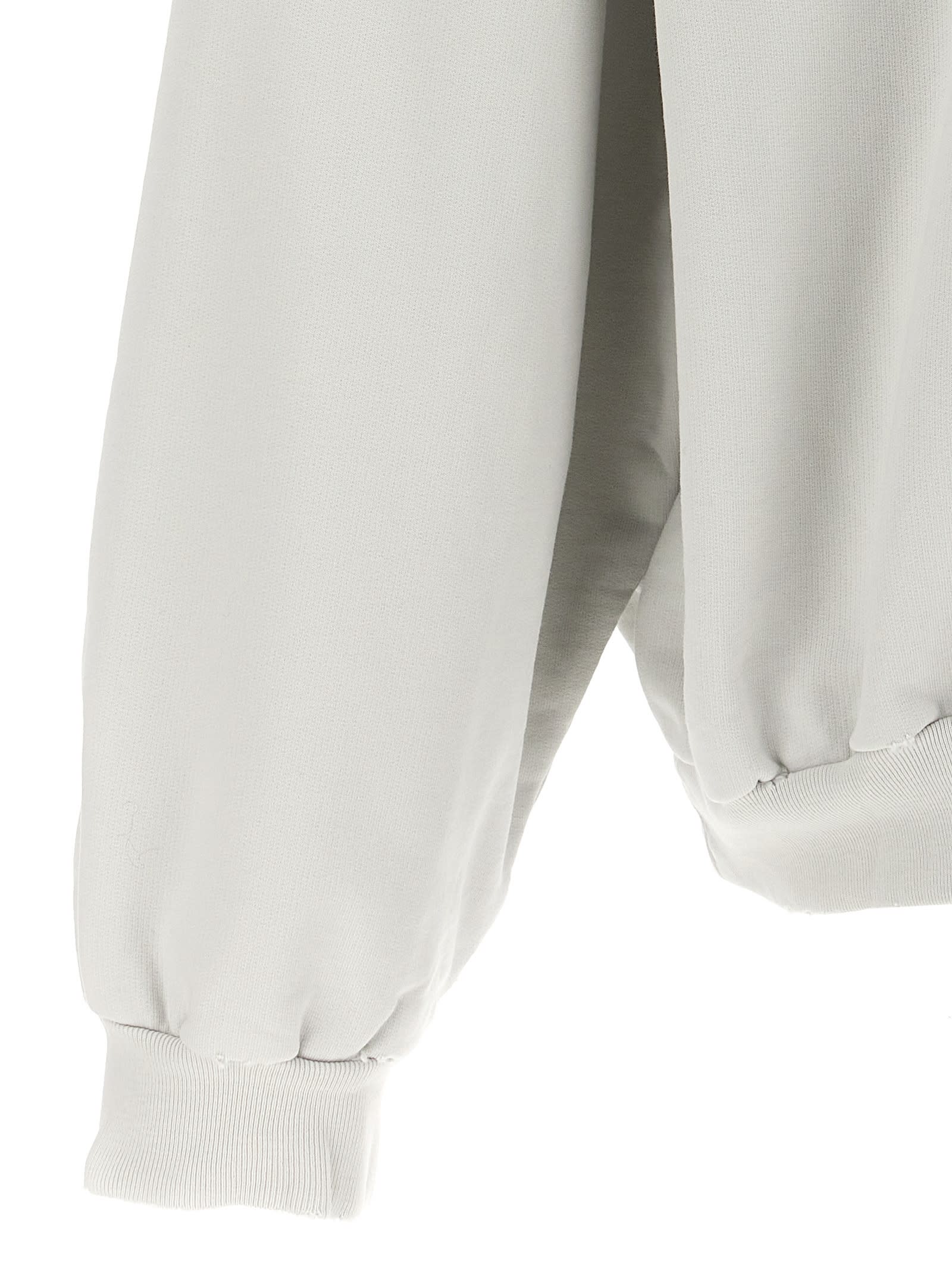 Balenciaga 3b Liquefied Hoodie In White | ModeSens