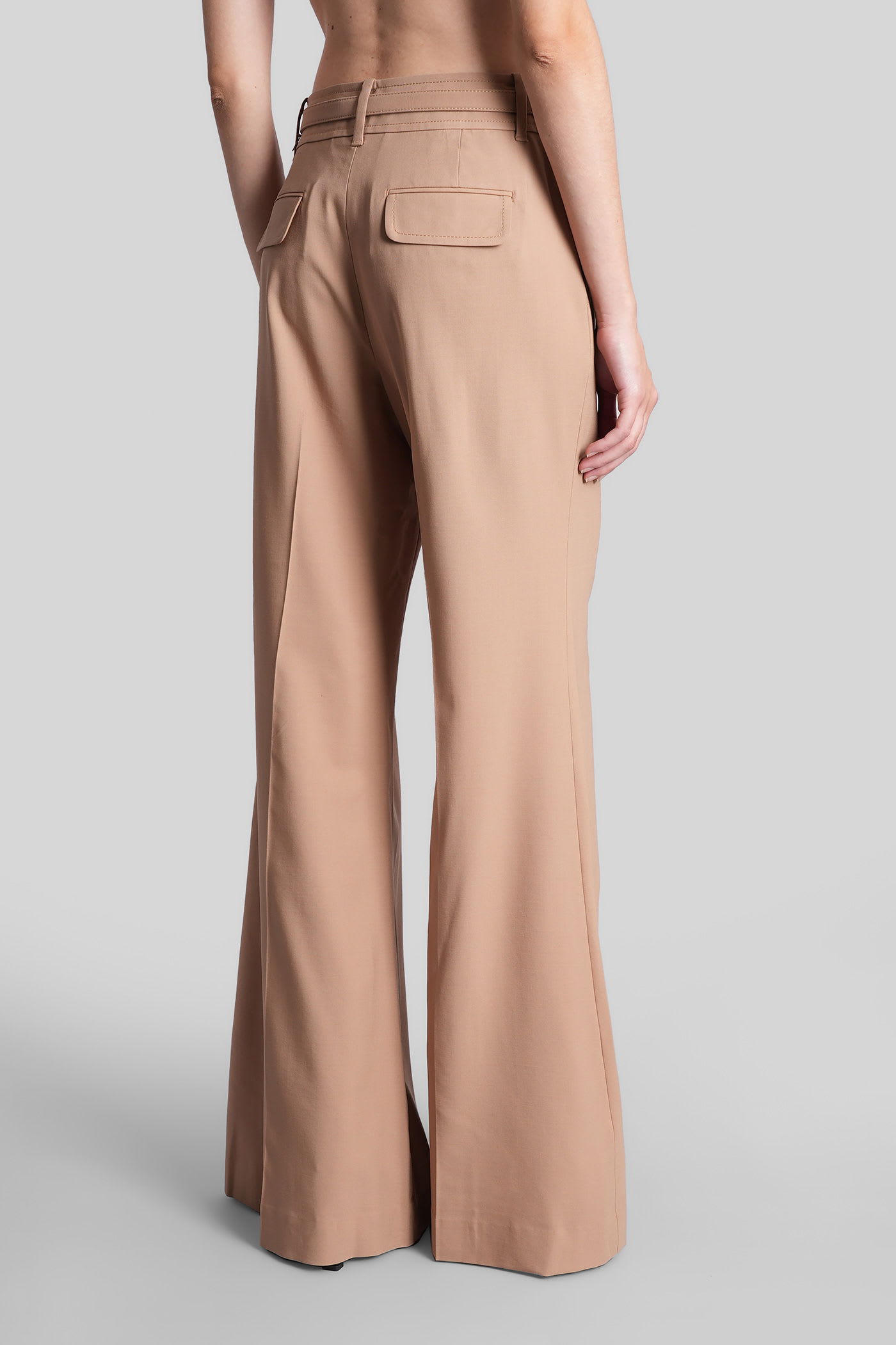 Zimmermann Hypnotic Belted Trousers In Multi