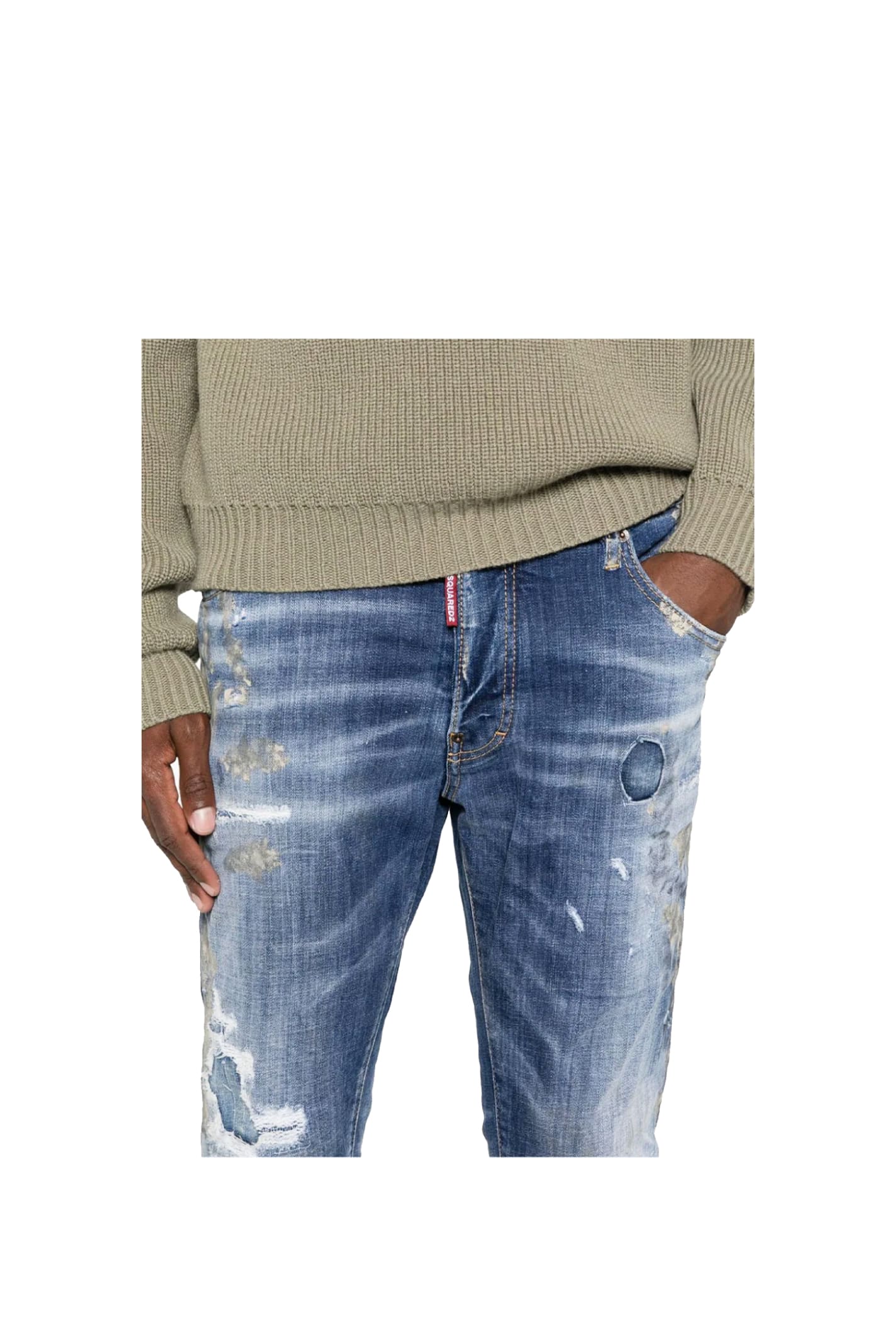 Shop Dsquared2 Jeans In Blue