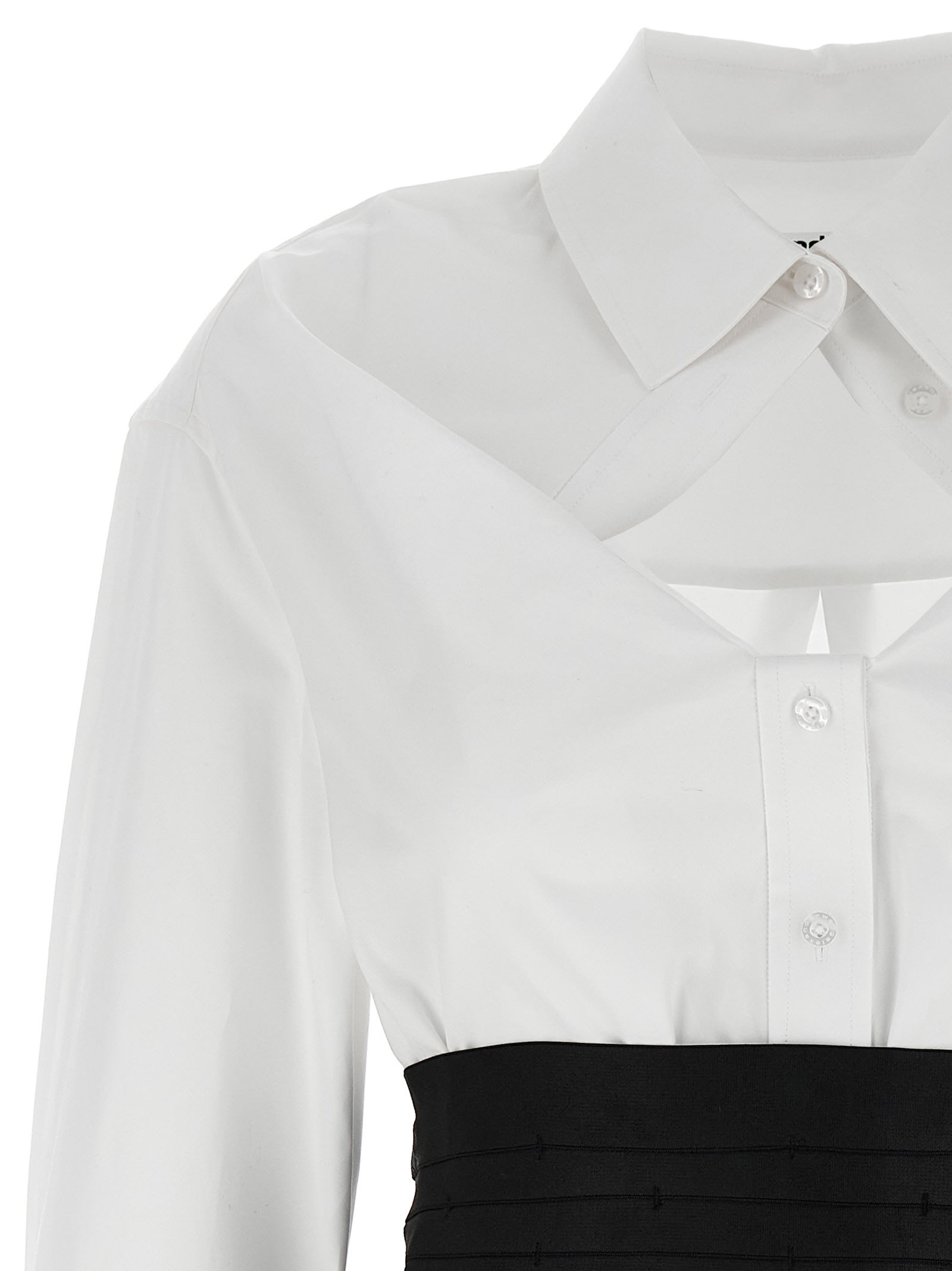 Alexander Wang Deconstructed Mini Dress In Neutral