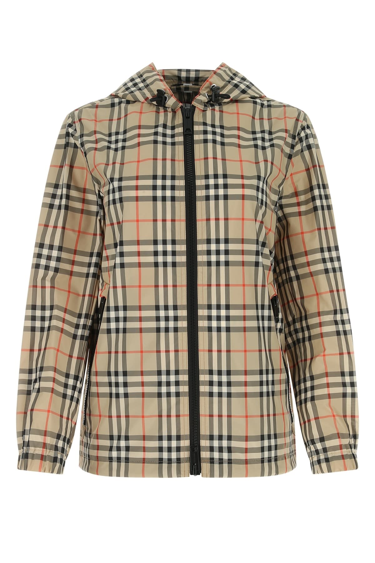 Burberry Archive Beige Everton Check Jacket In A7028