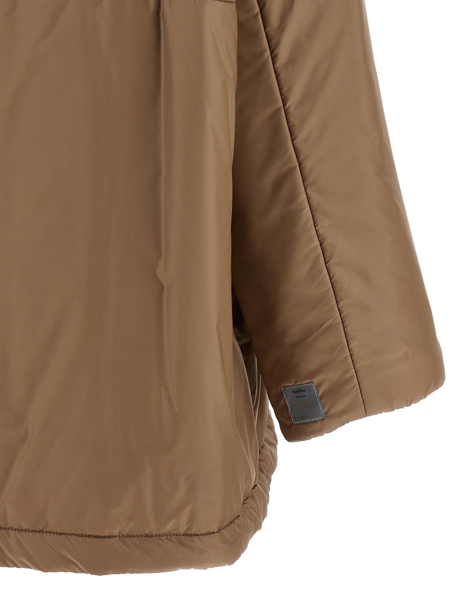 Max Mara The Cube Paris Down Jacket In Brown