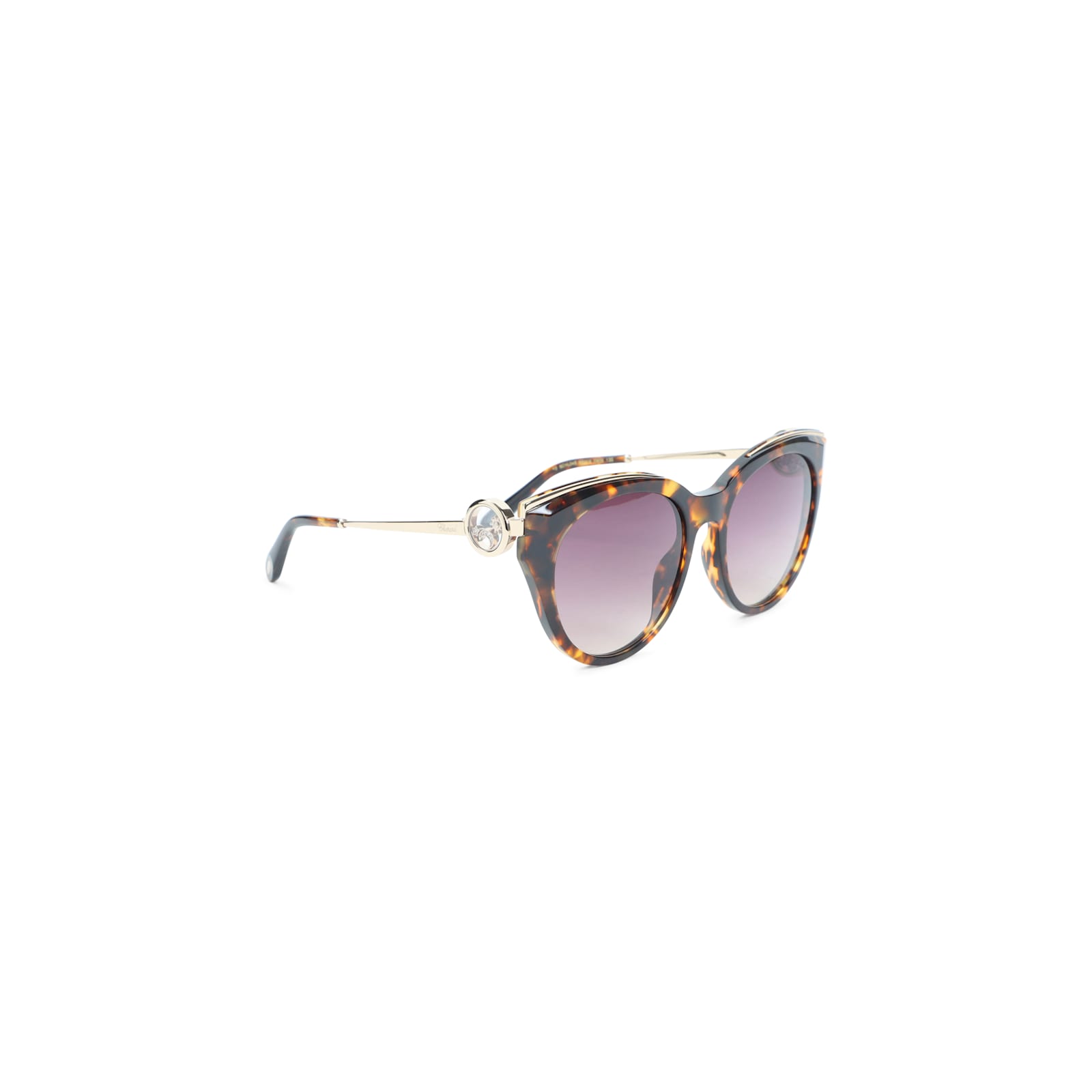 Chopard Acetate Sunglasses In Brown